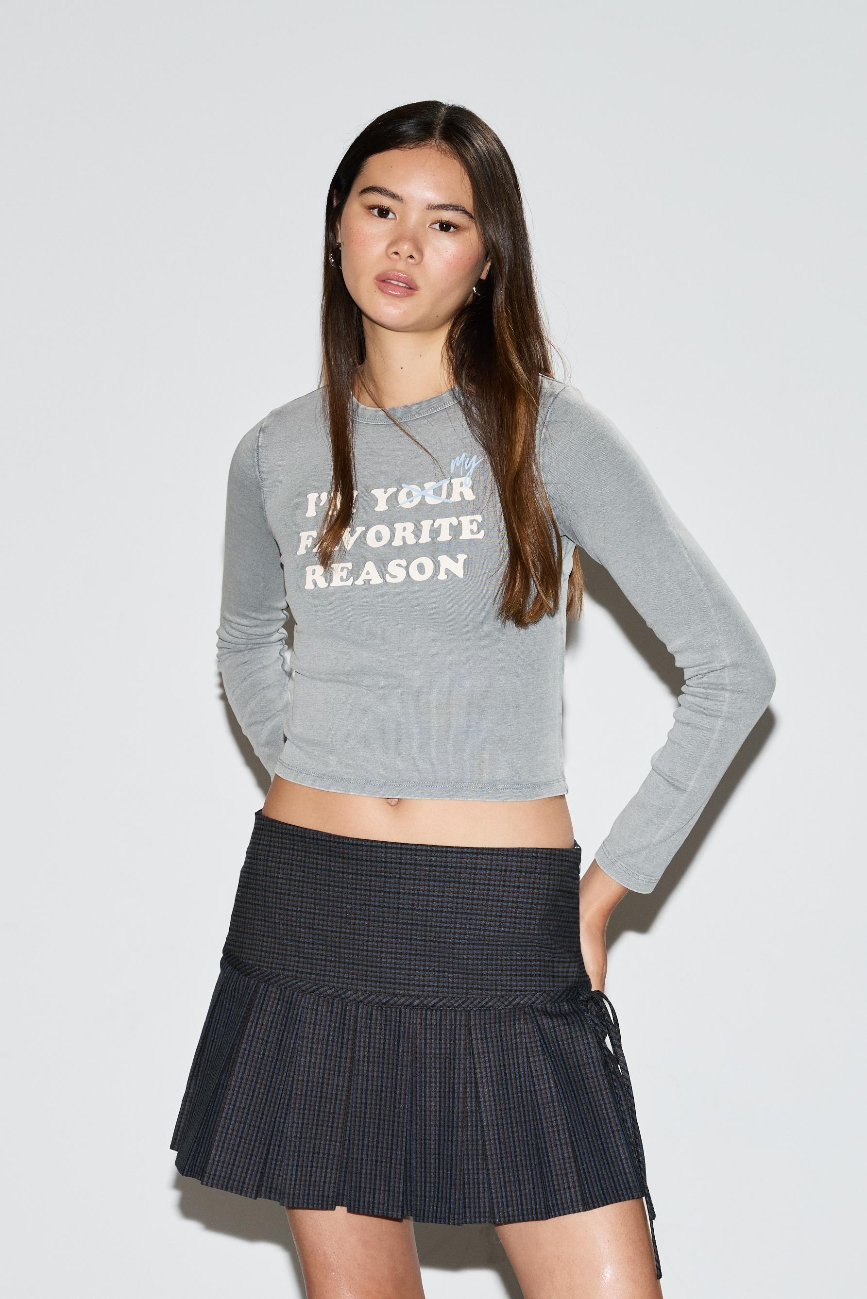 Camiseta estampada efecto lavado