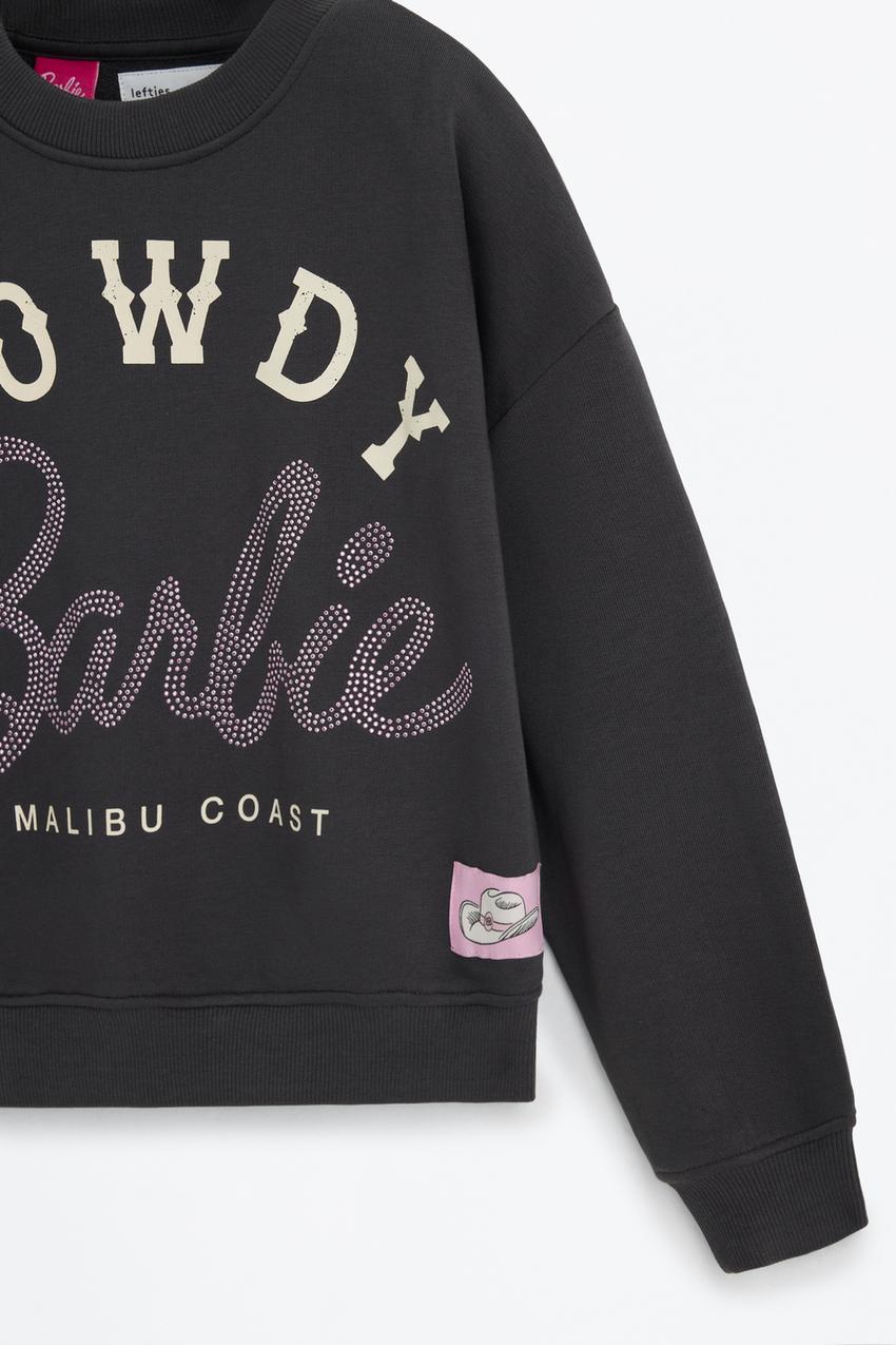 Sudadera Gris Sudaderas Forever 21 Mujer Sudadera Felpa Barbie