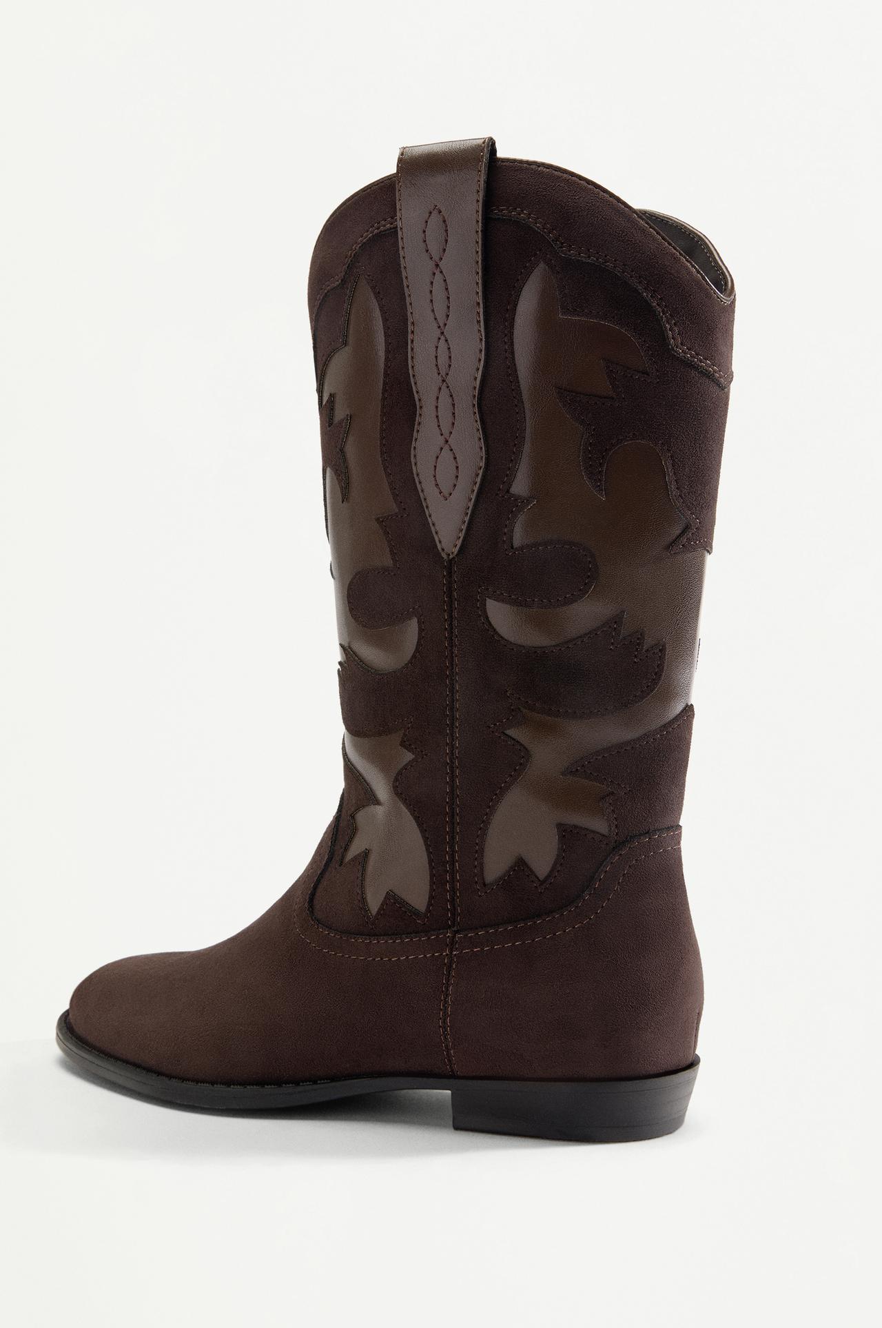 Cowboy boot — BROWN