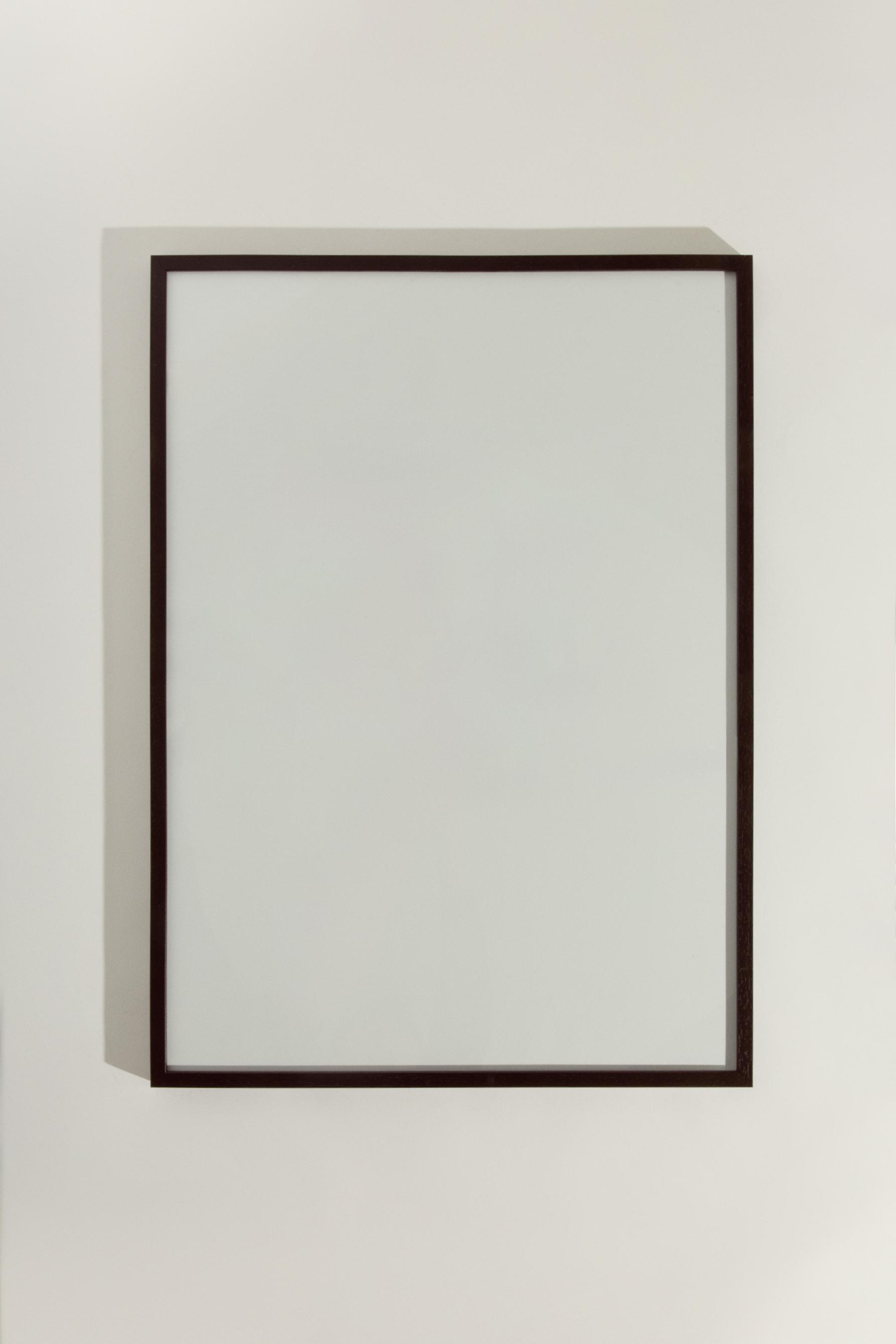 Marco 50 x 70 cm con madera de roble