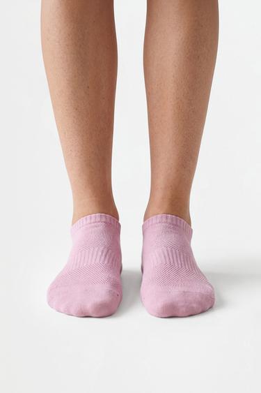 Sports ankle socks (5-pack) — MAUVE PINK 1