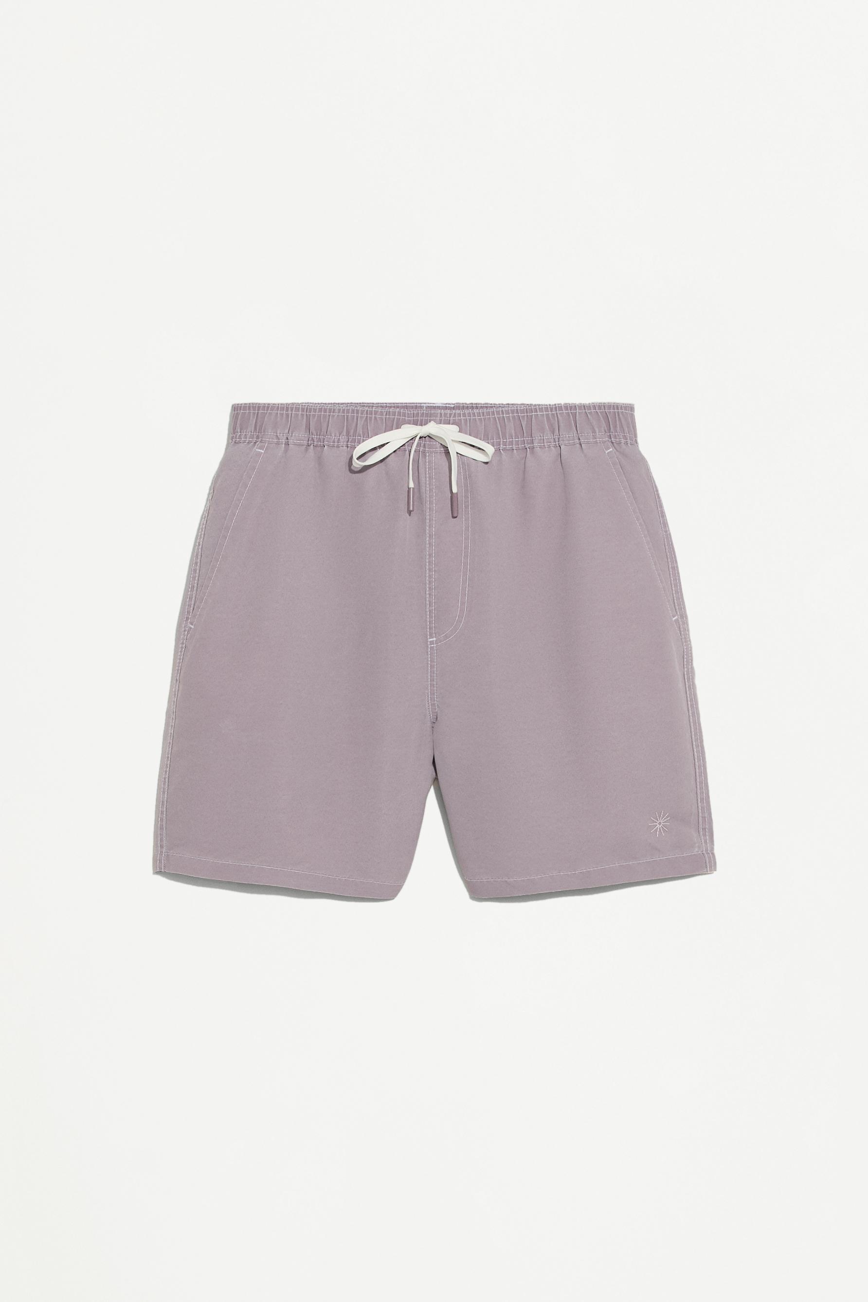 Bañador regular efecto lavado