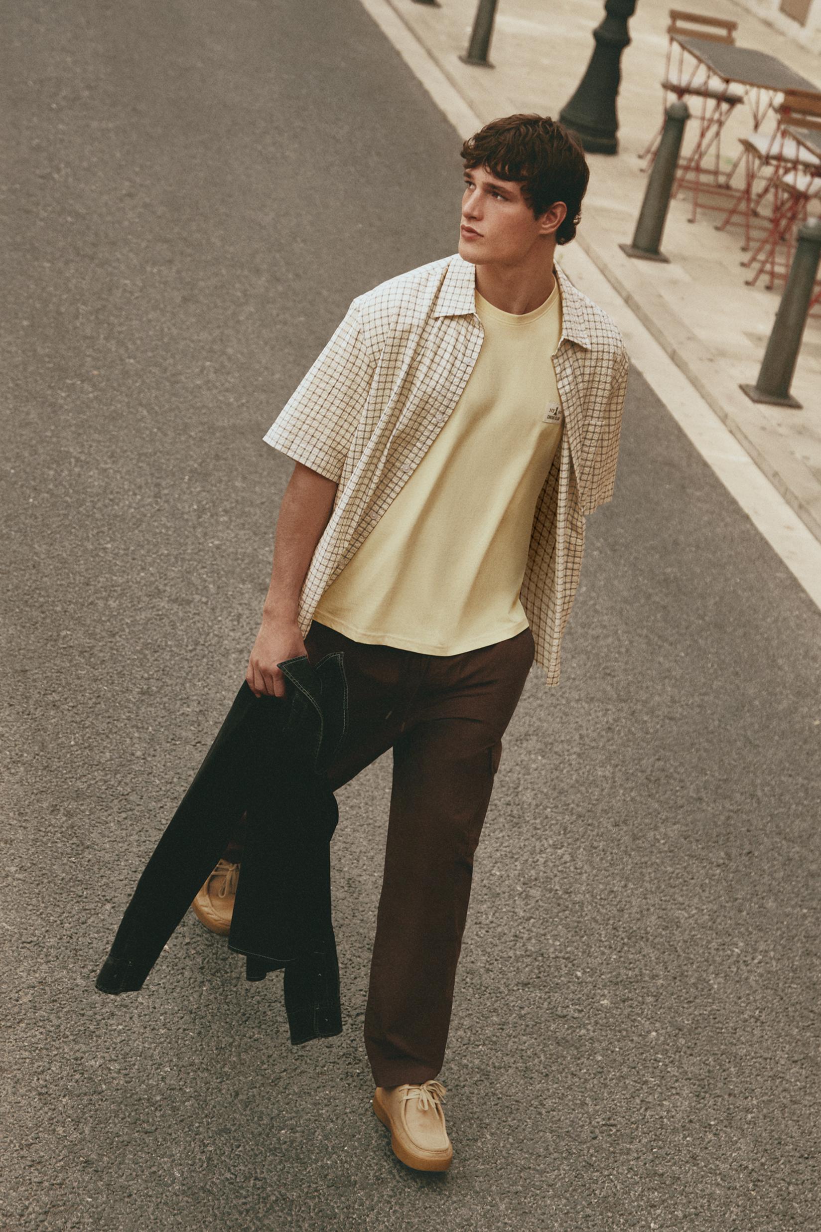 Patch T-shirt — VANILLA