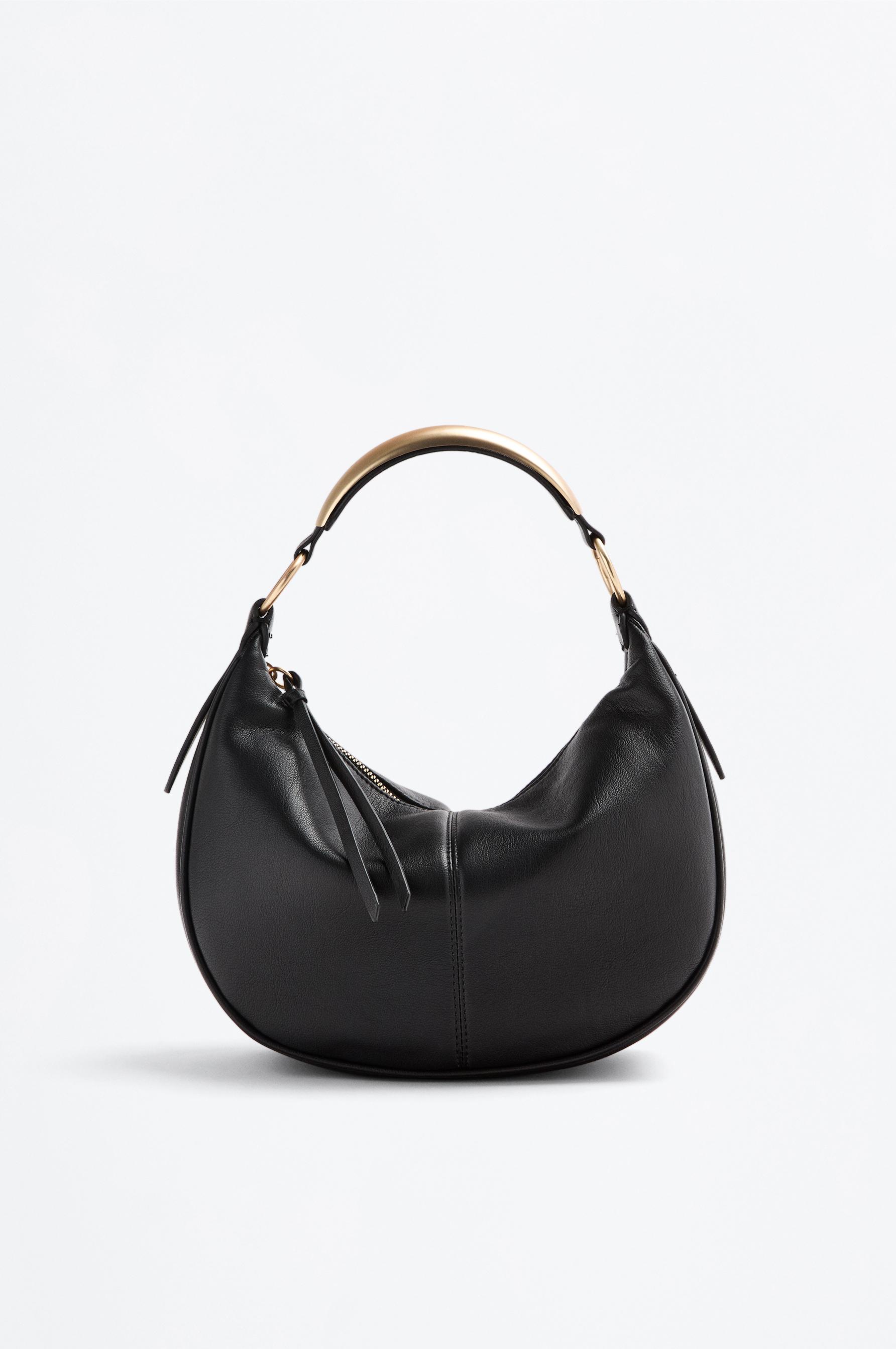 Bolso bandolera asa de hombro metálica