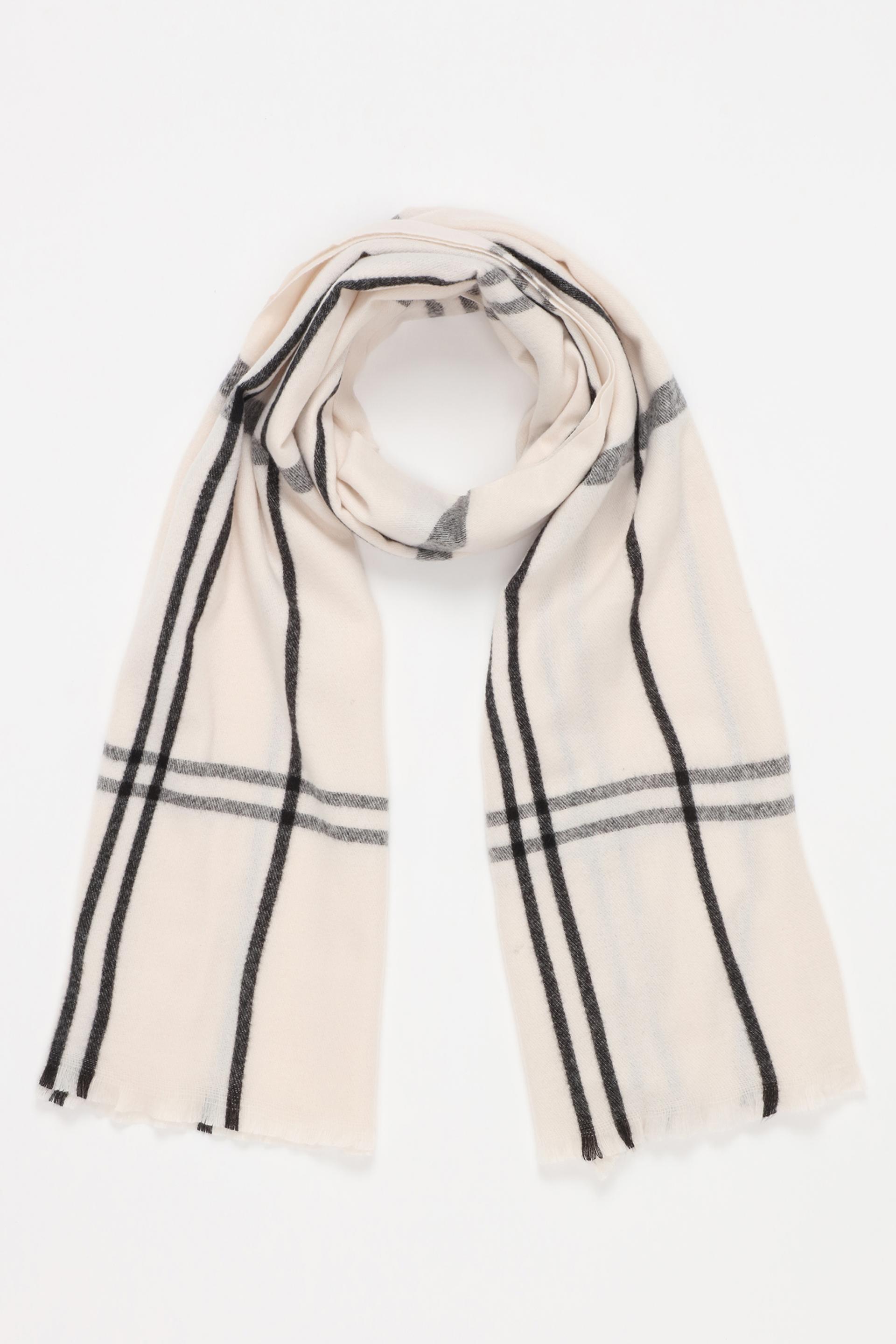 bufanda de cuadros mujer