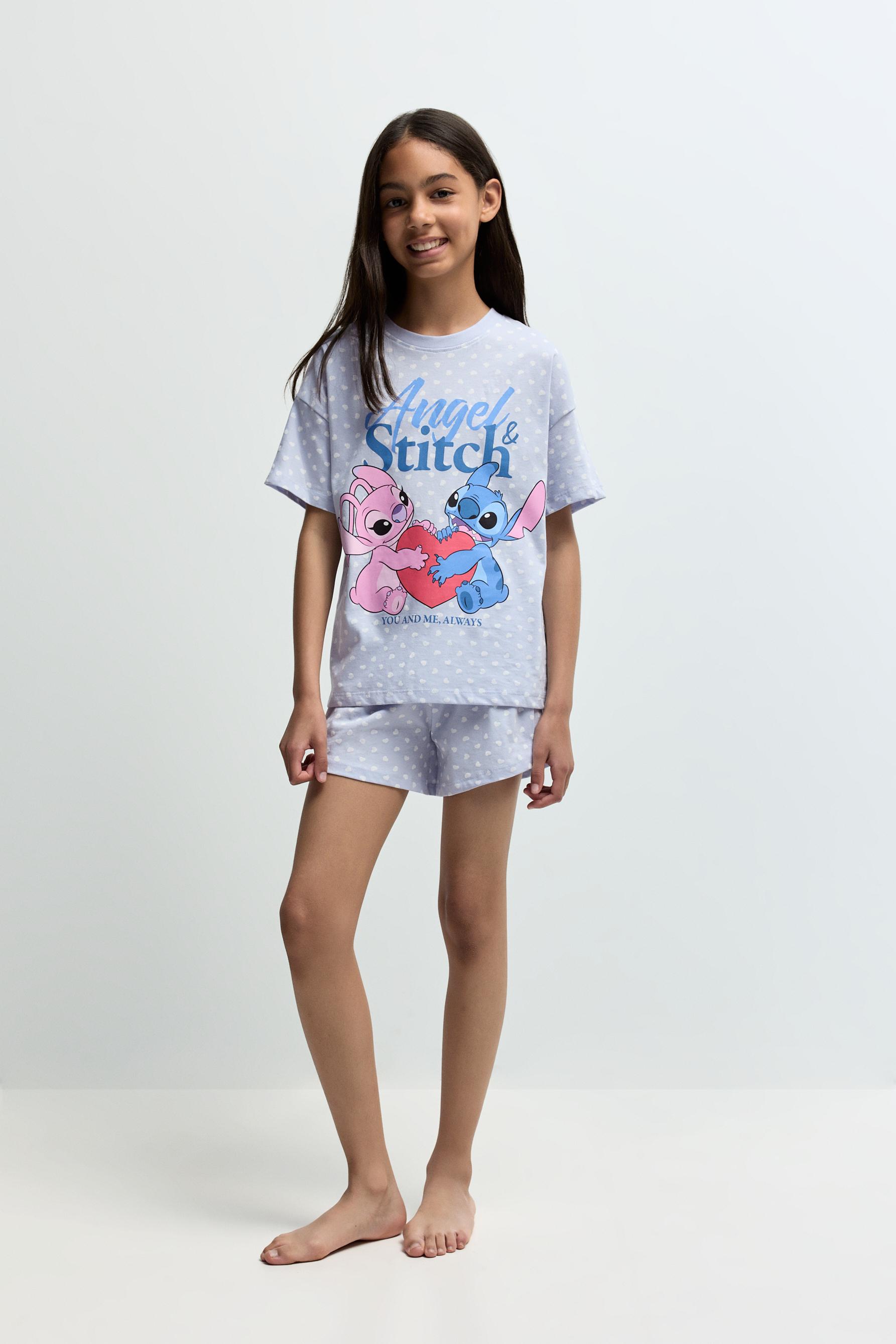 Pijama Stitch y Ángel ©Disney corto