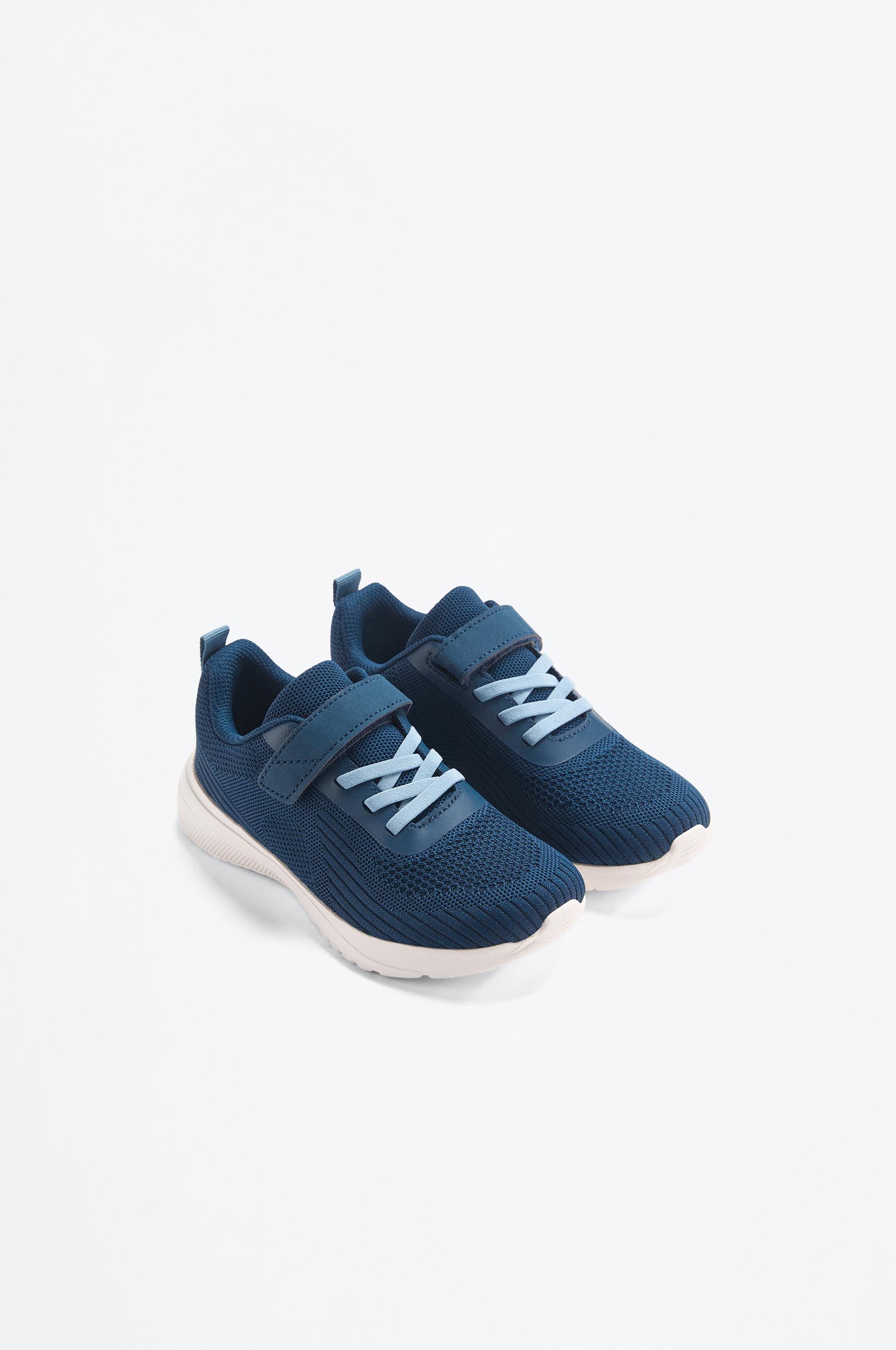 Woven sports shoes — NAVY BLUE
