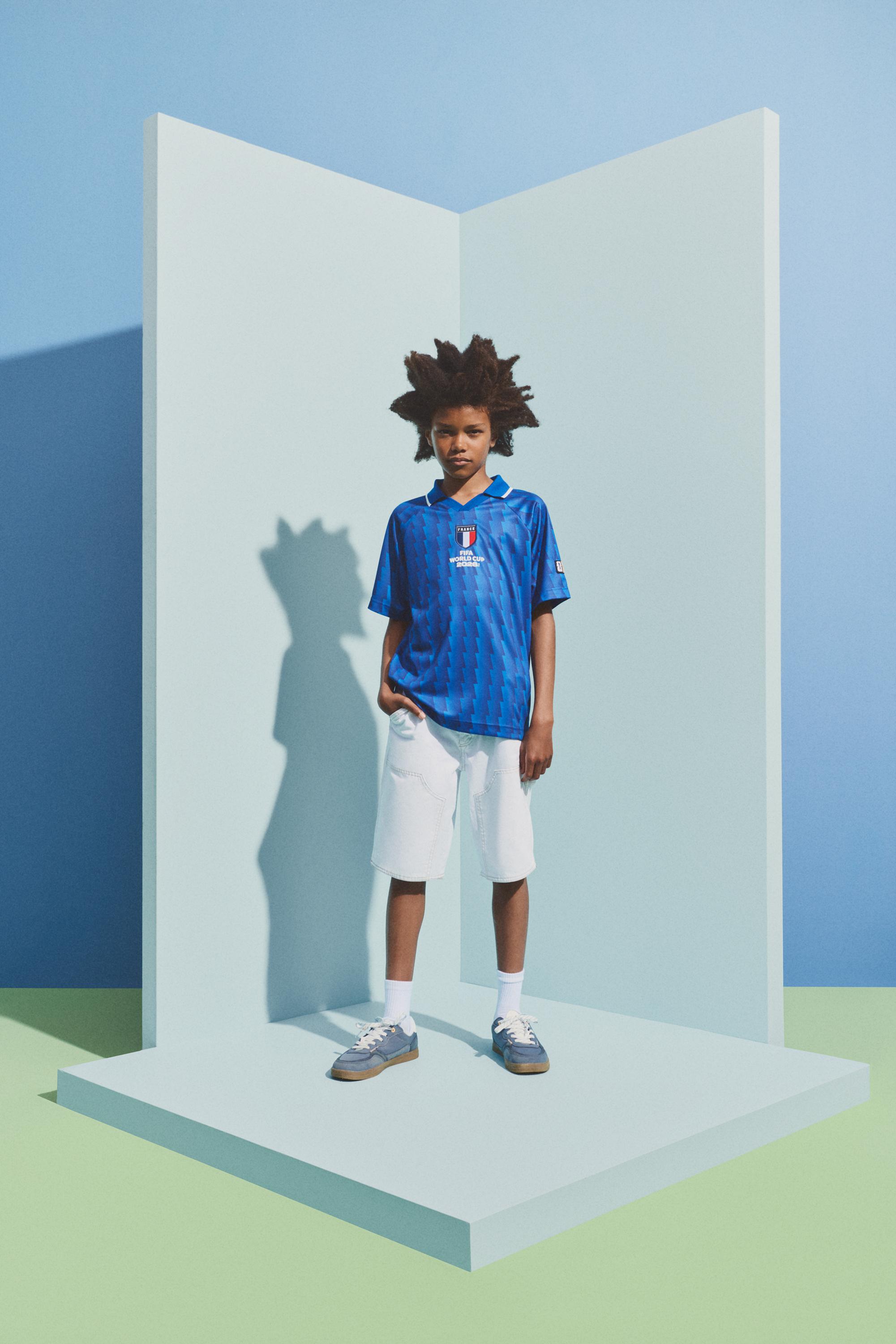 Kids | France FIFA World Cup TM 2026 Official Licensed Product Polo — NAVY