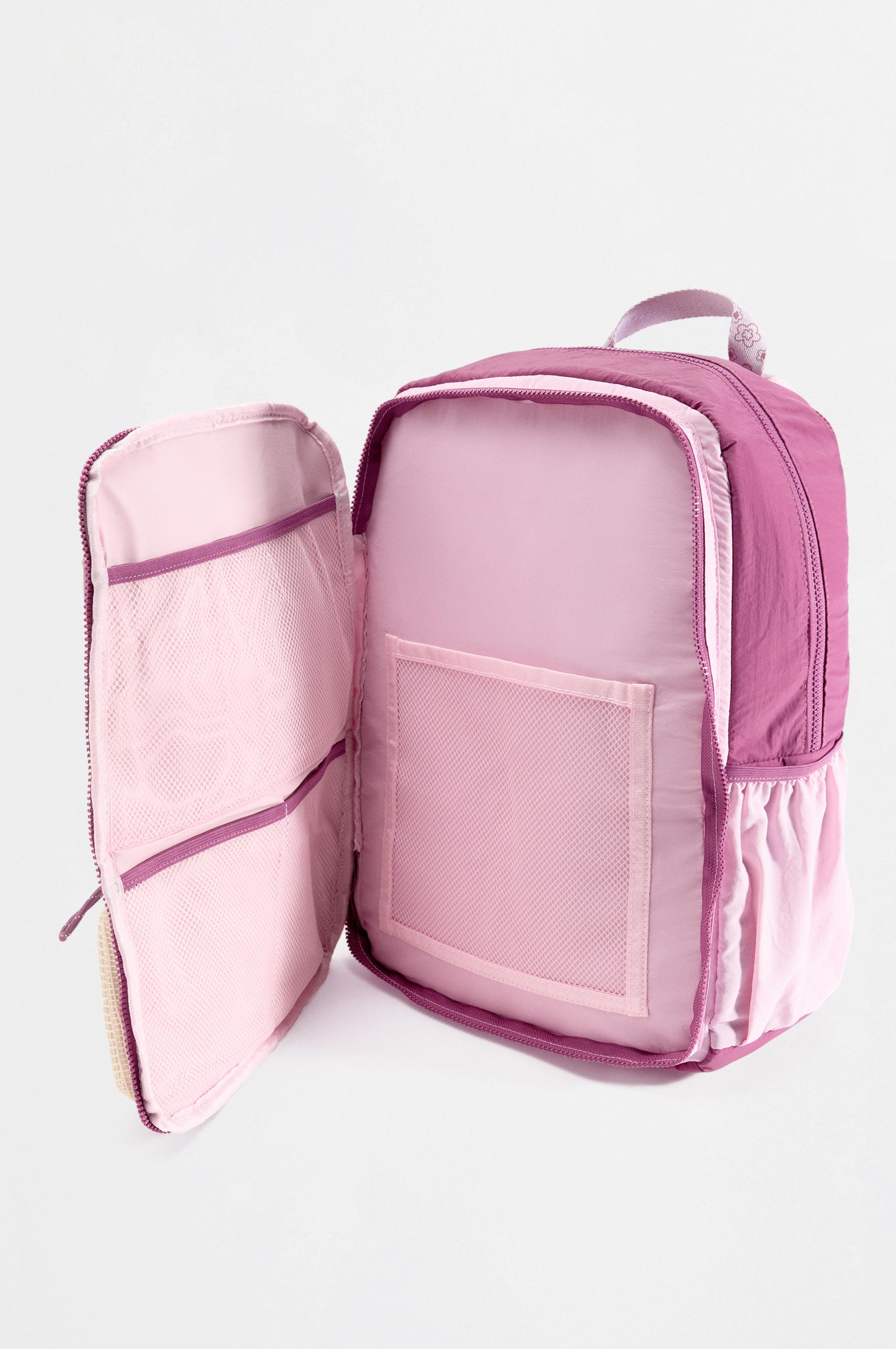 Stitch ©Disney multi-pocket backpack — MAUVE