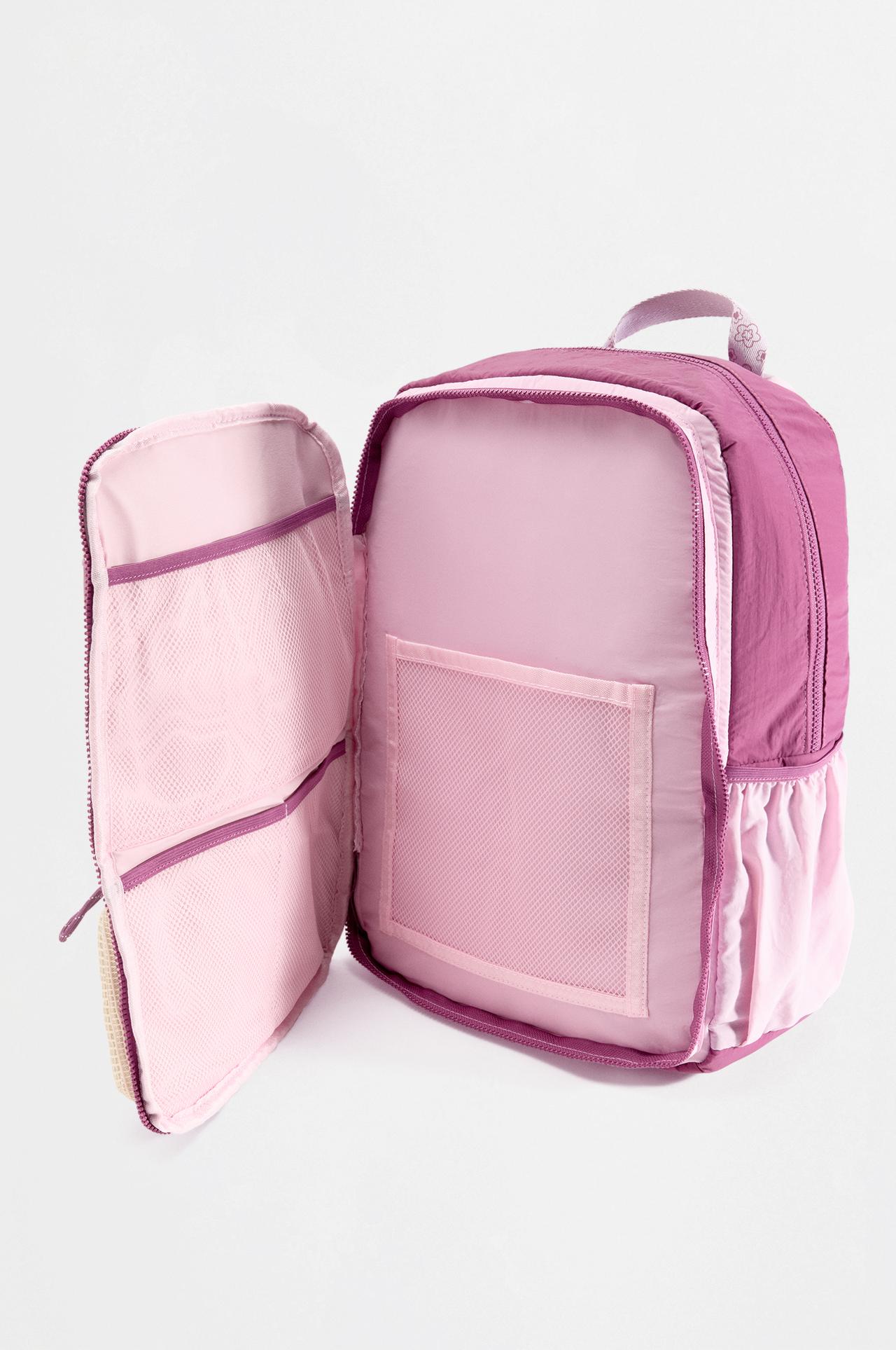 Stitch ©Disney multi-pocket backpack — MAUVE