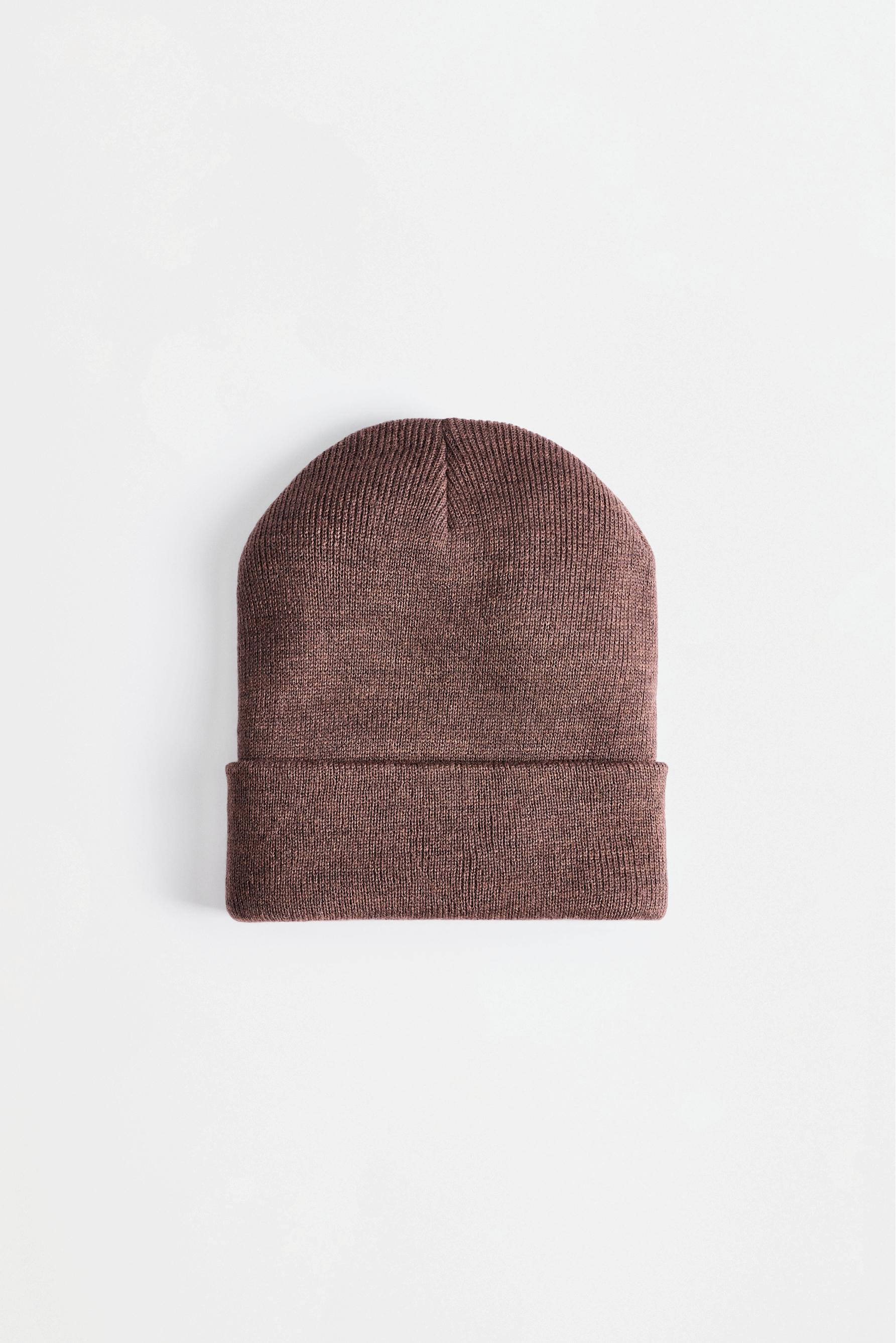 Basic beanie — BROWN
