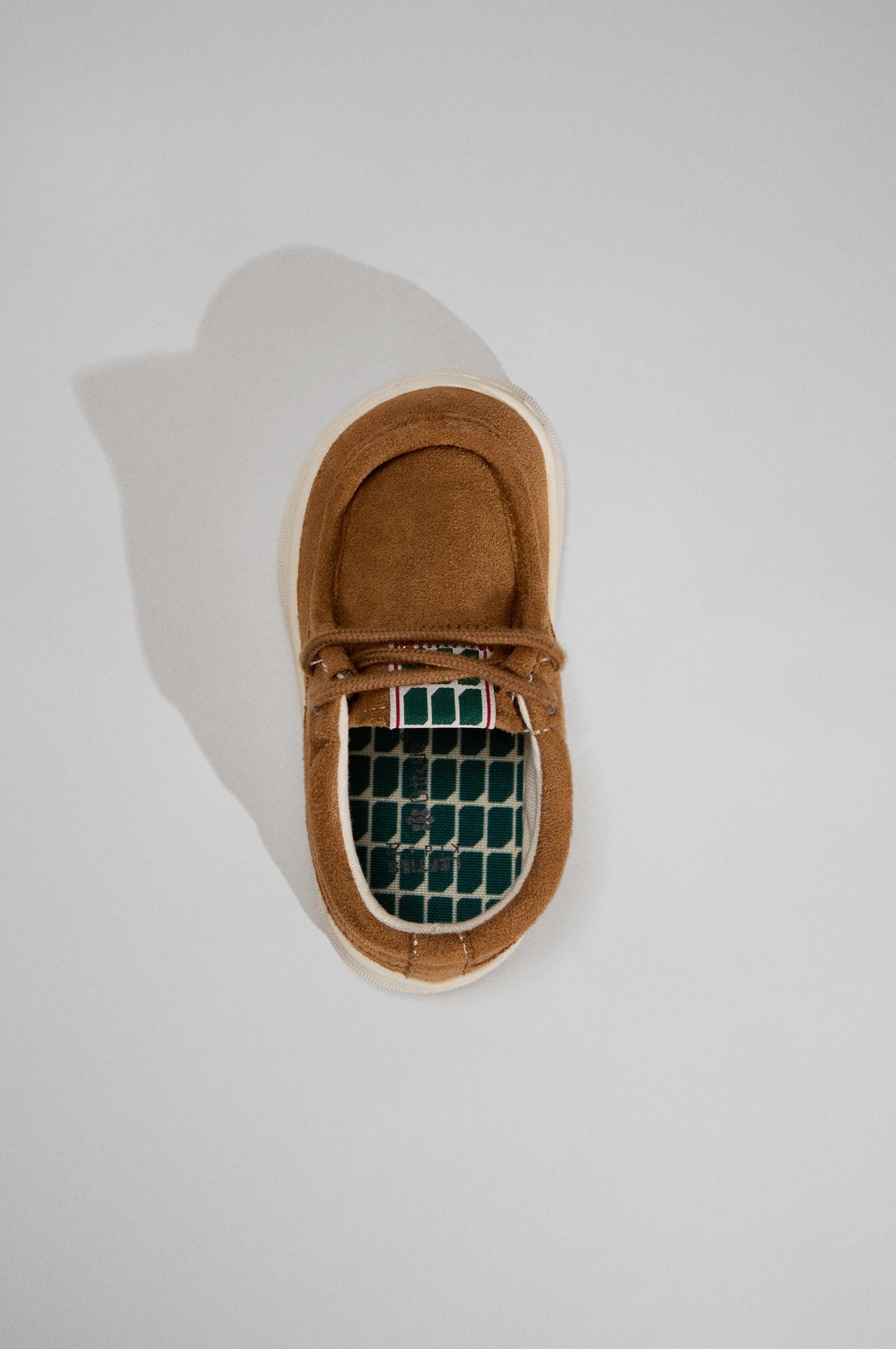 Barefoot moc toe slippers — BROWN