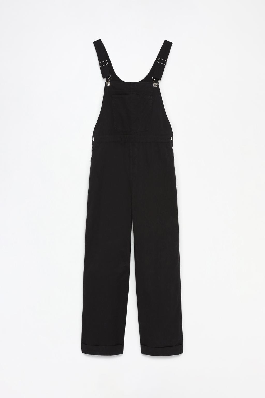 Long dungarees with straps