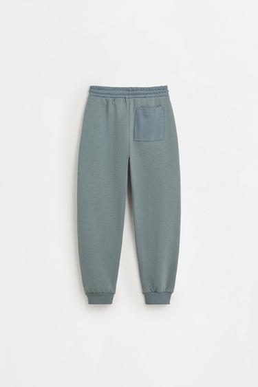 Ottoman plush joggers — MEDIUM TURQUOISE 2