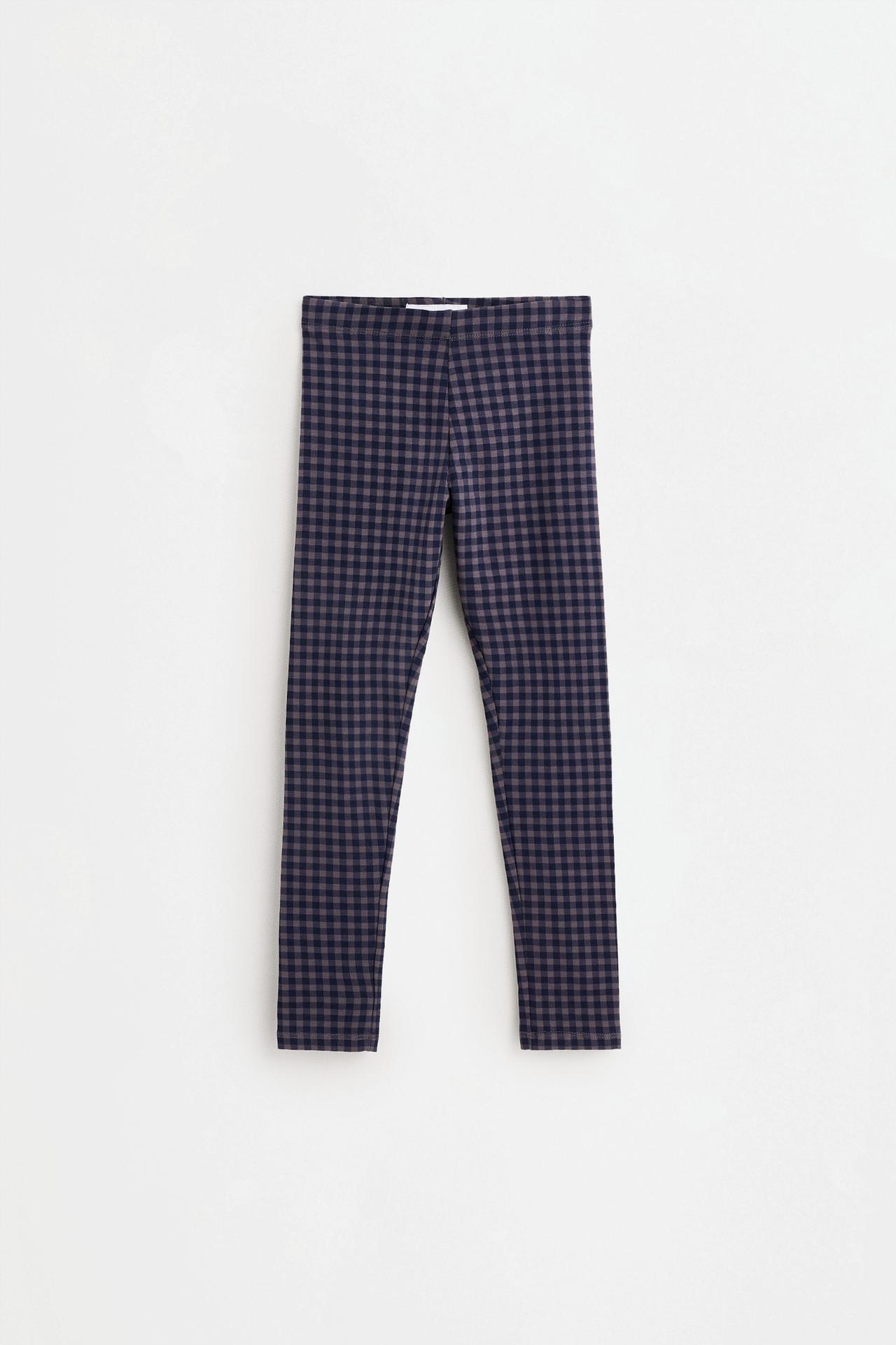 2-pack of contrast leggings — DARK PLUM