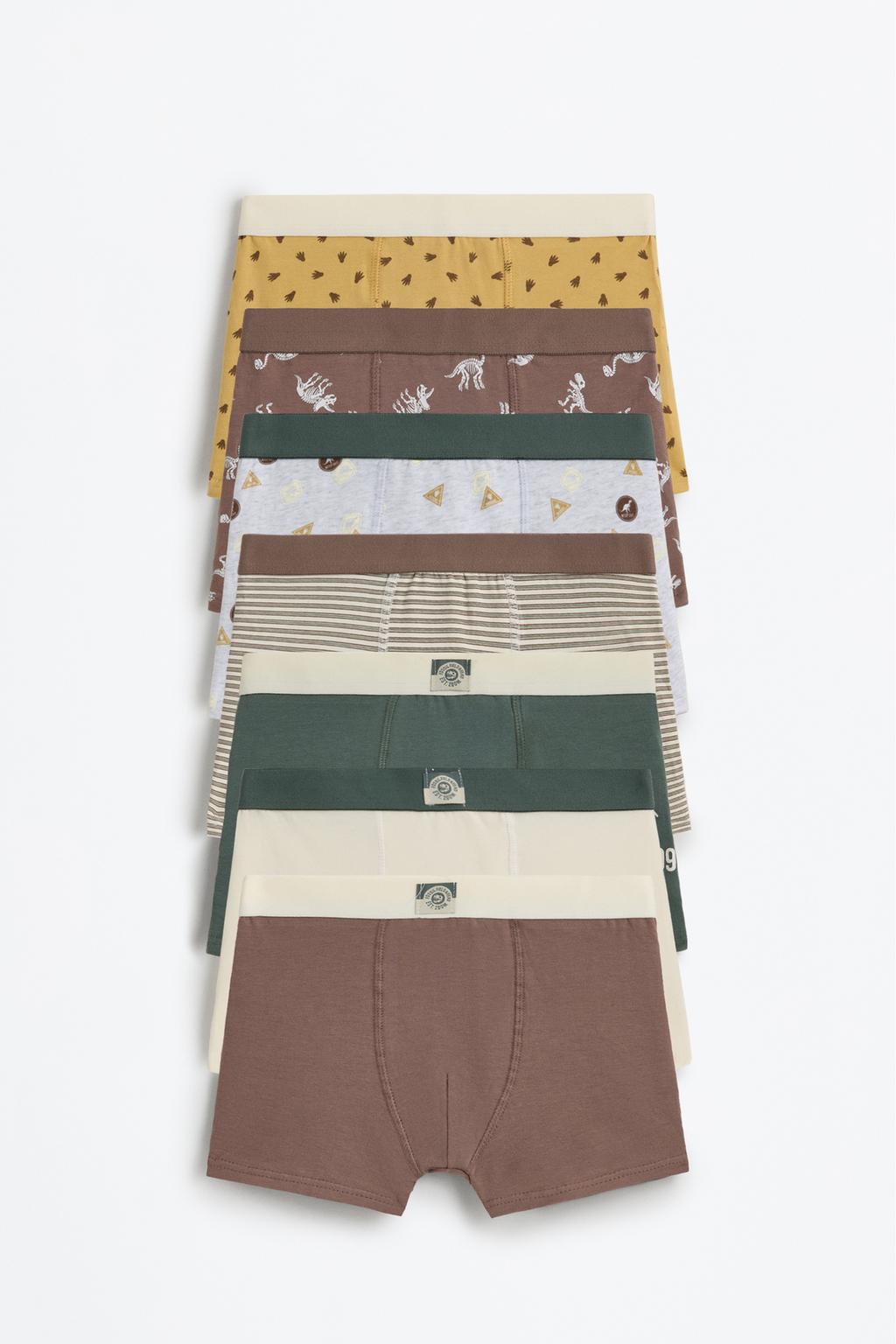 Pack of 5 contrast boxers