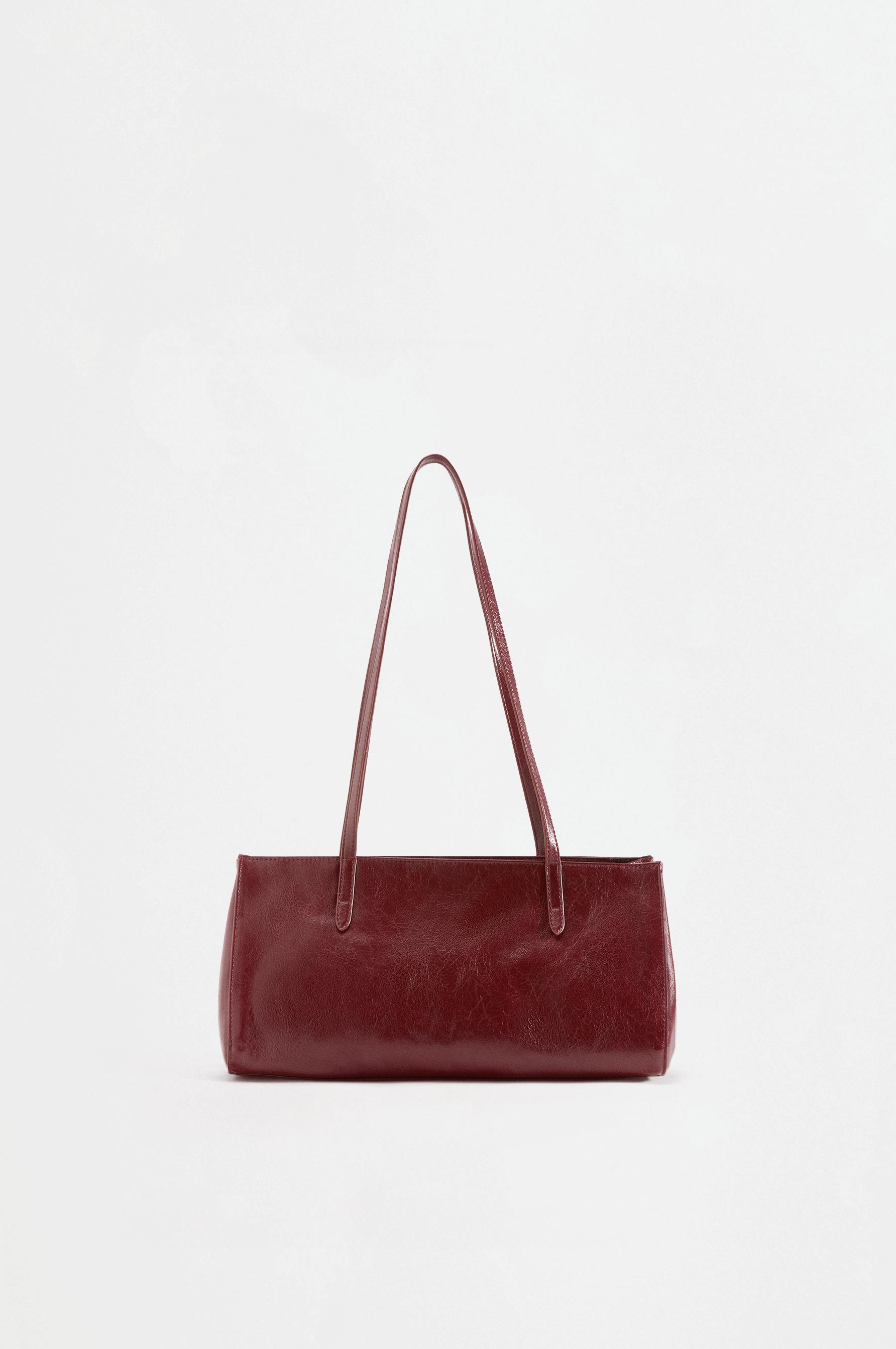 Shoulder bag — BURGUNDY