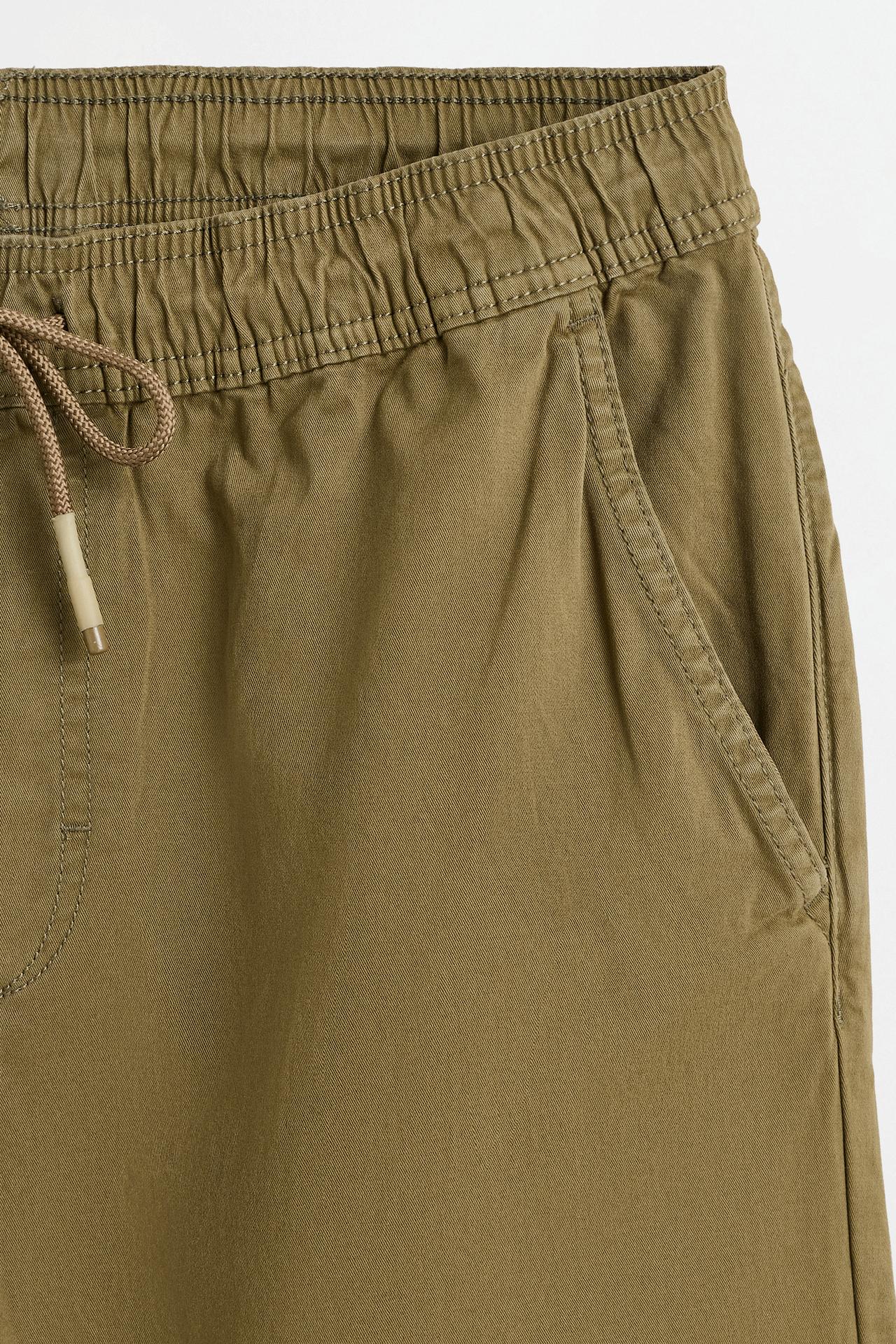 Slim fit jogger pants — KHAKI