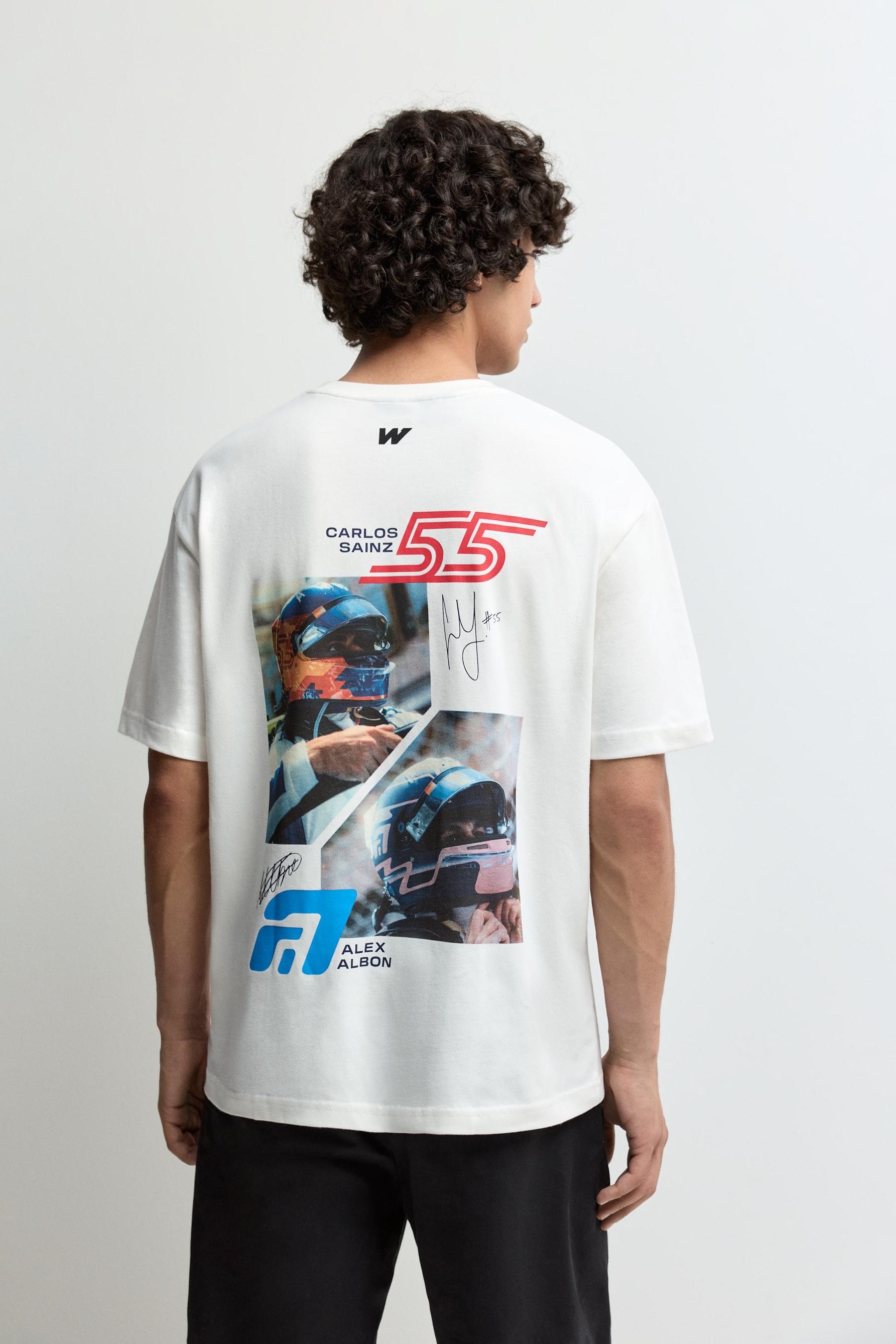 Printed T-shirt ©2026 Williams — OFF WHITE