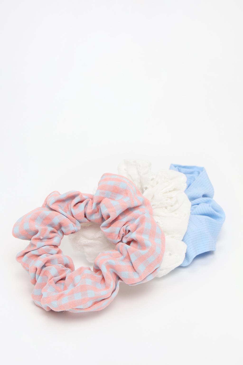 Pack 3 scrunchies combinados