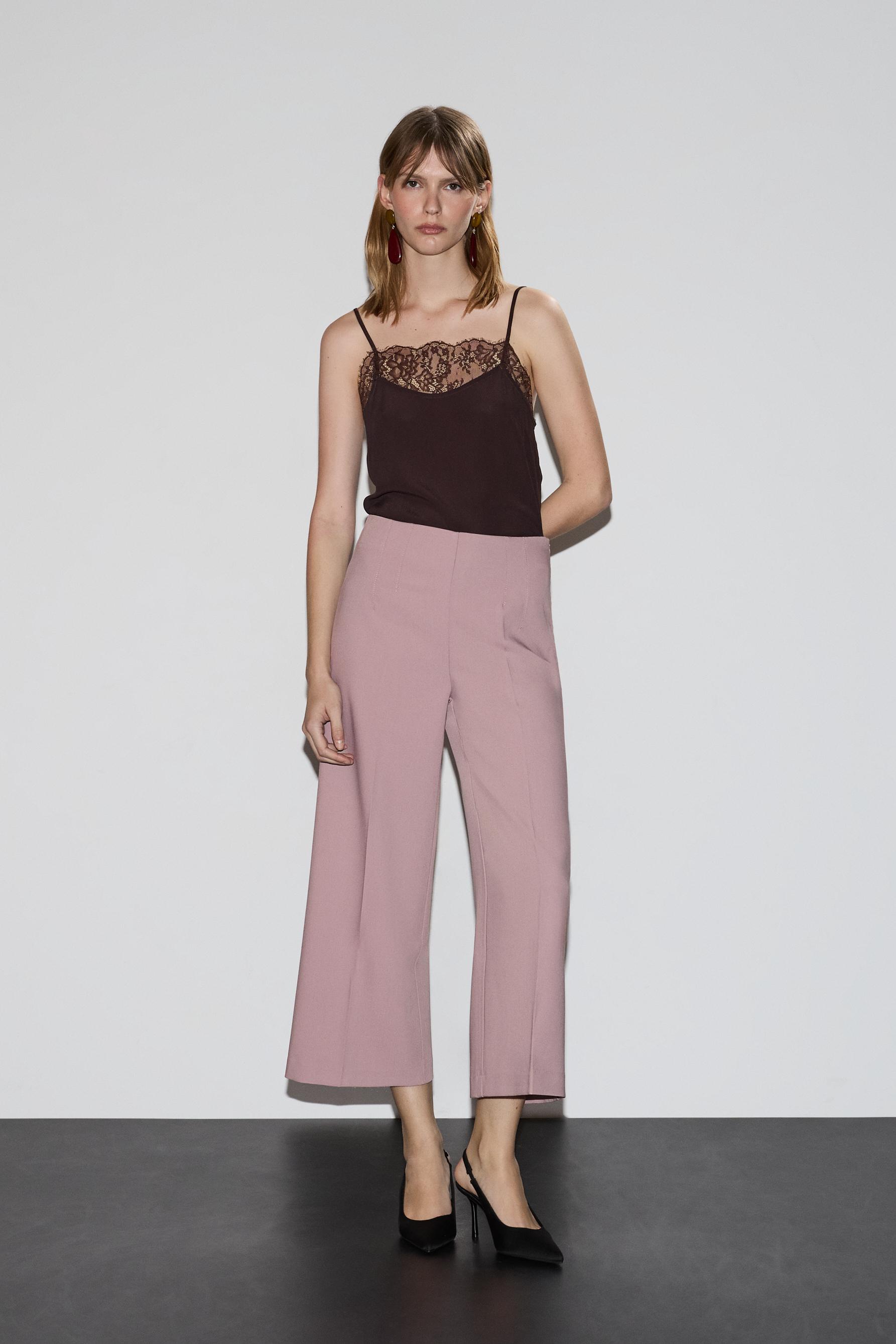 Pantalón culotte básico vestir