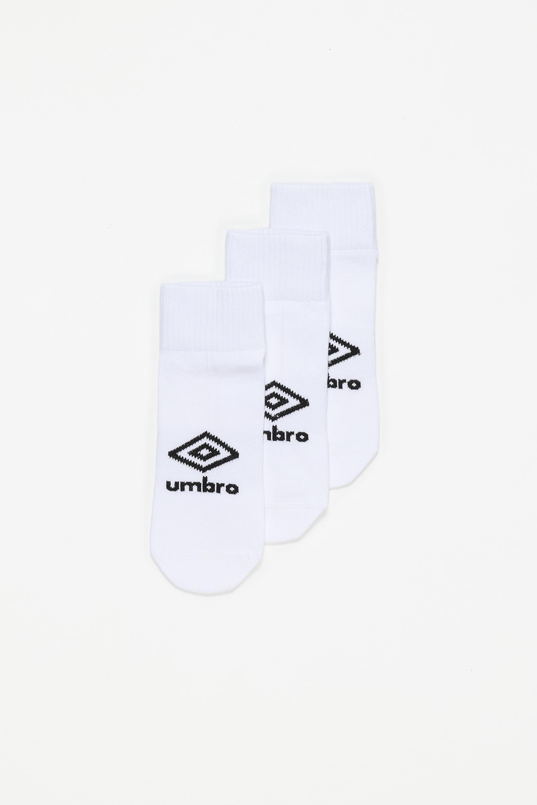 Conjunto de 3 pares de meias soquetes Umbro x Lefties