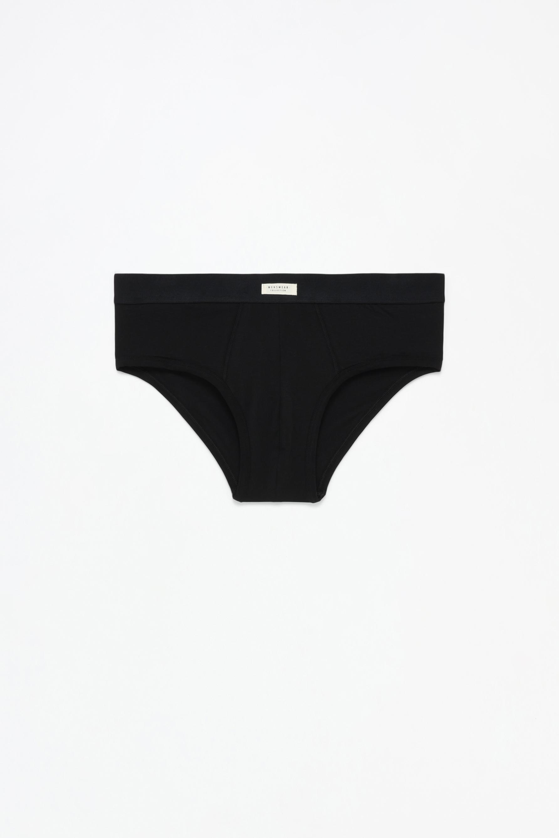 Briefs (3-Pack) — BLACK