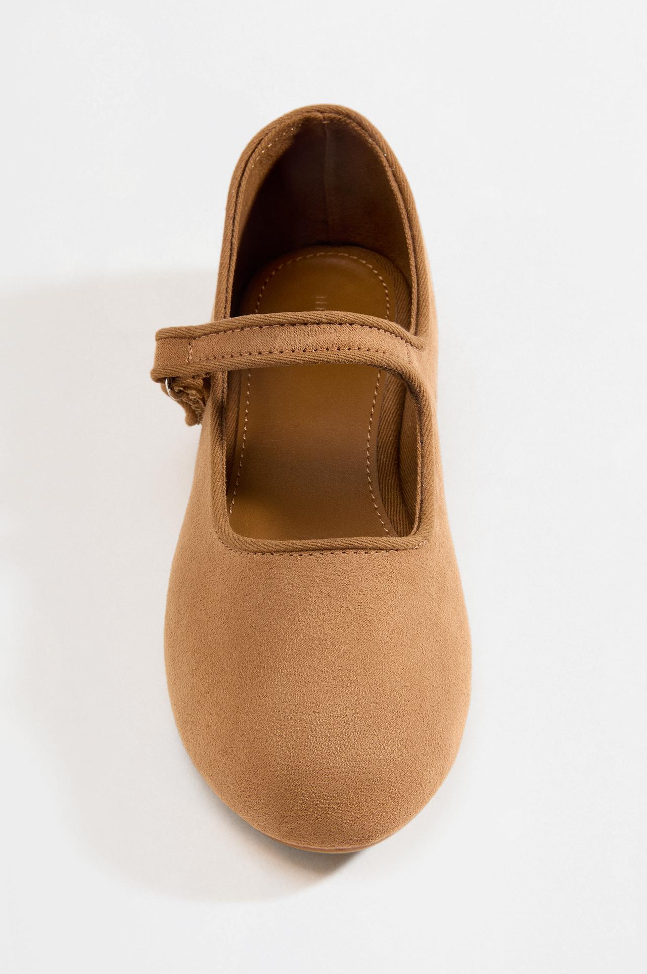 Barefoot Ballet Flats — BROWN