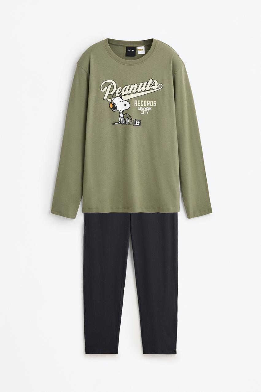 Pyjamas Peanuts Pigiama Snoopy Women's Short Pajamas, Short Tank