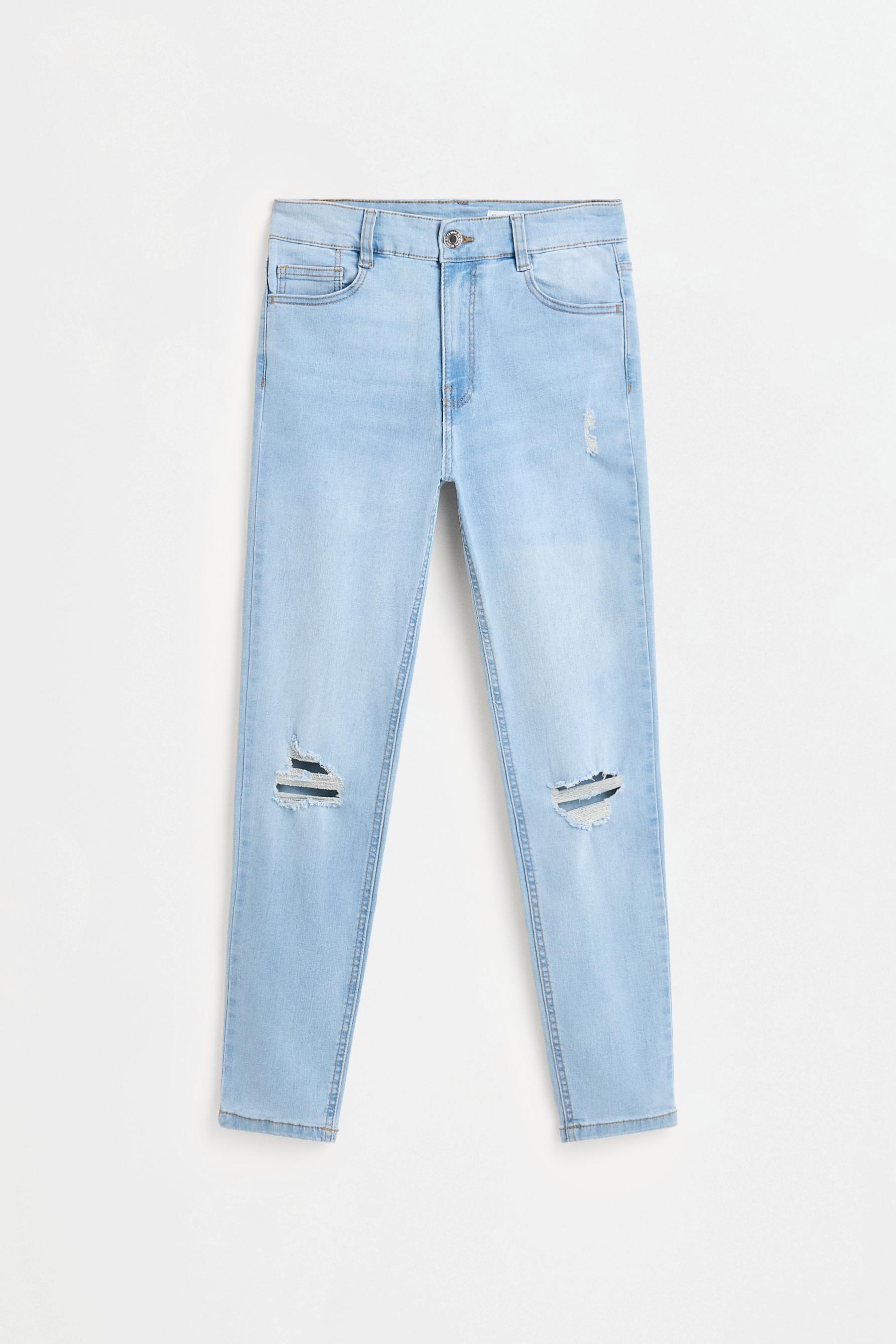 Skinny jeans — PALE SKY BLUE
