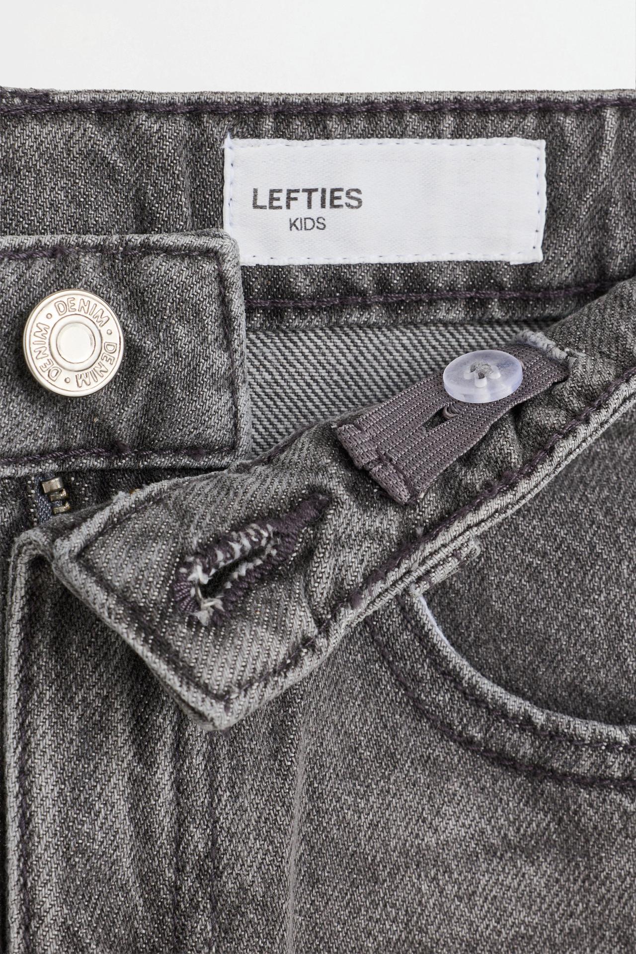 Star barrel jeans — PALE GREY