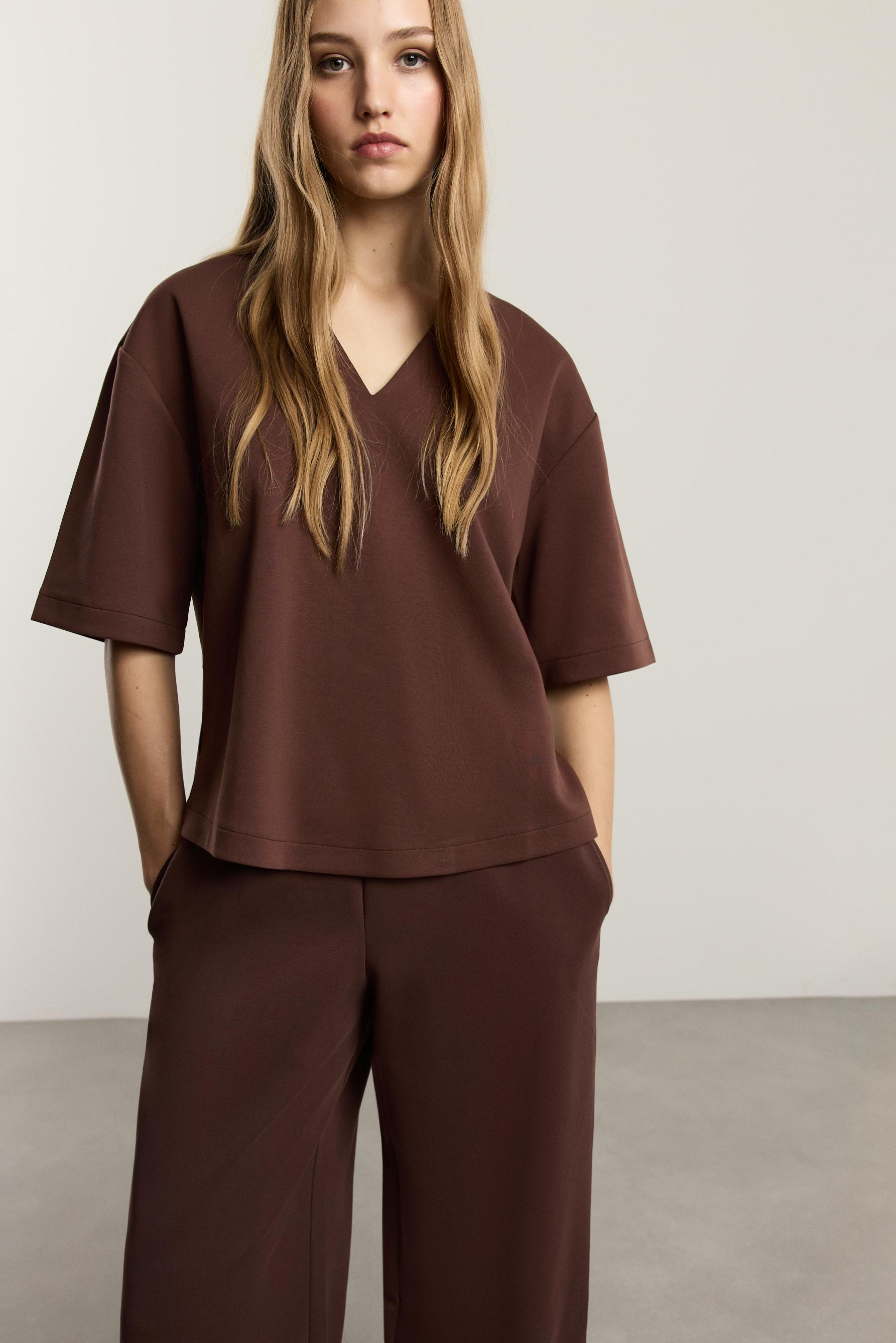 Sudadera manga corta