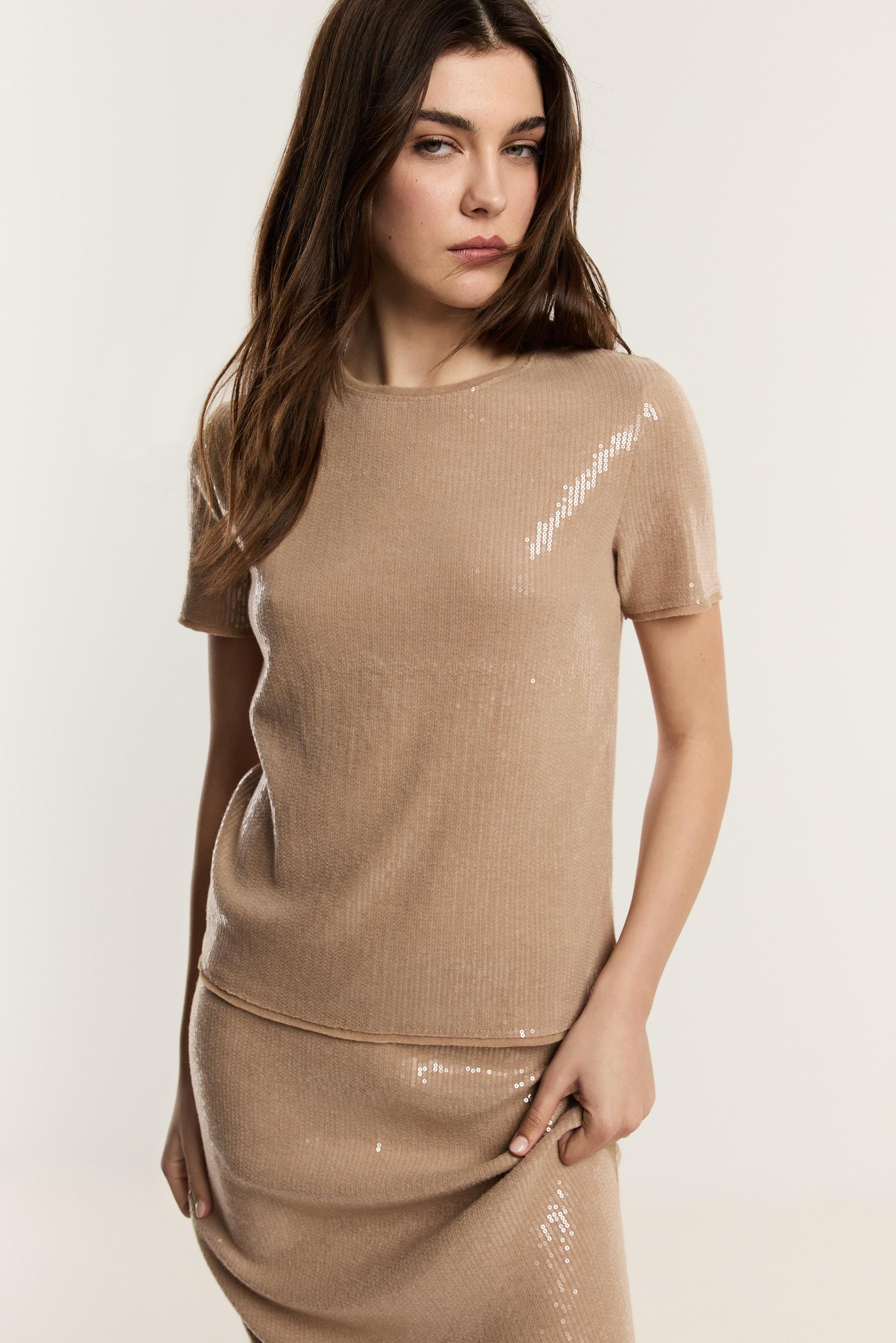 Camiseta lentejuelas