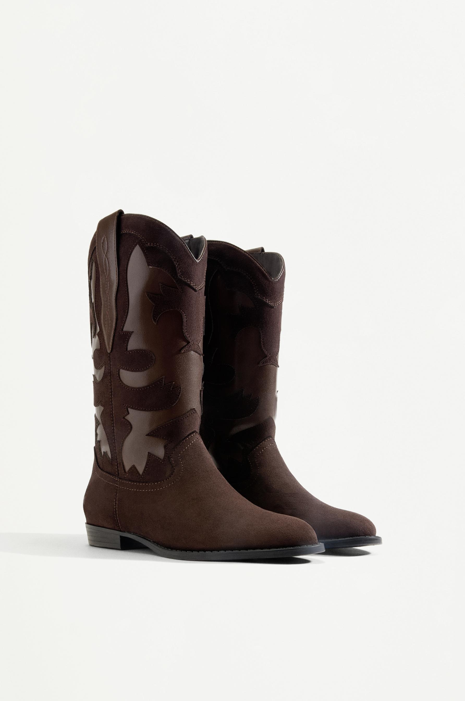 Cowboy boot — BROWN