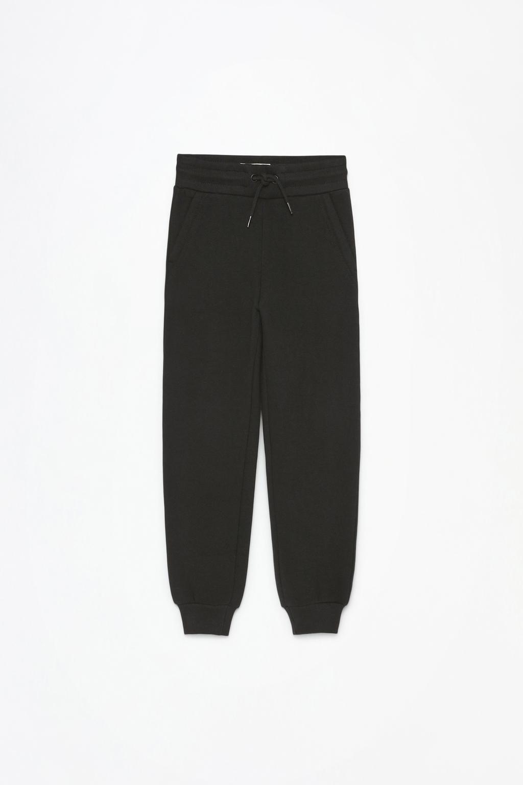 Basic plush trousers