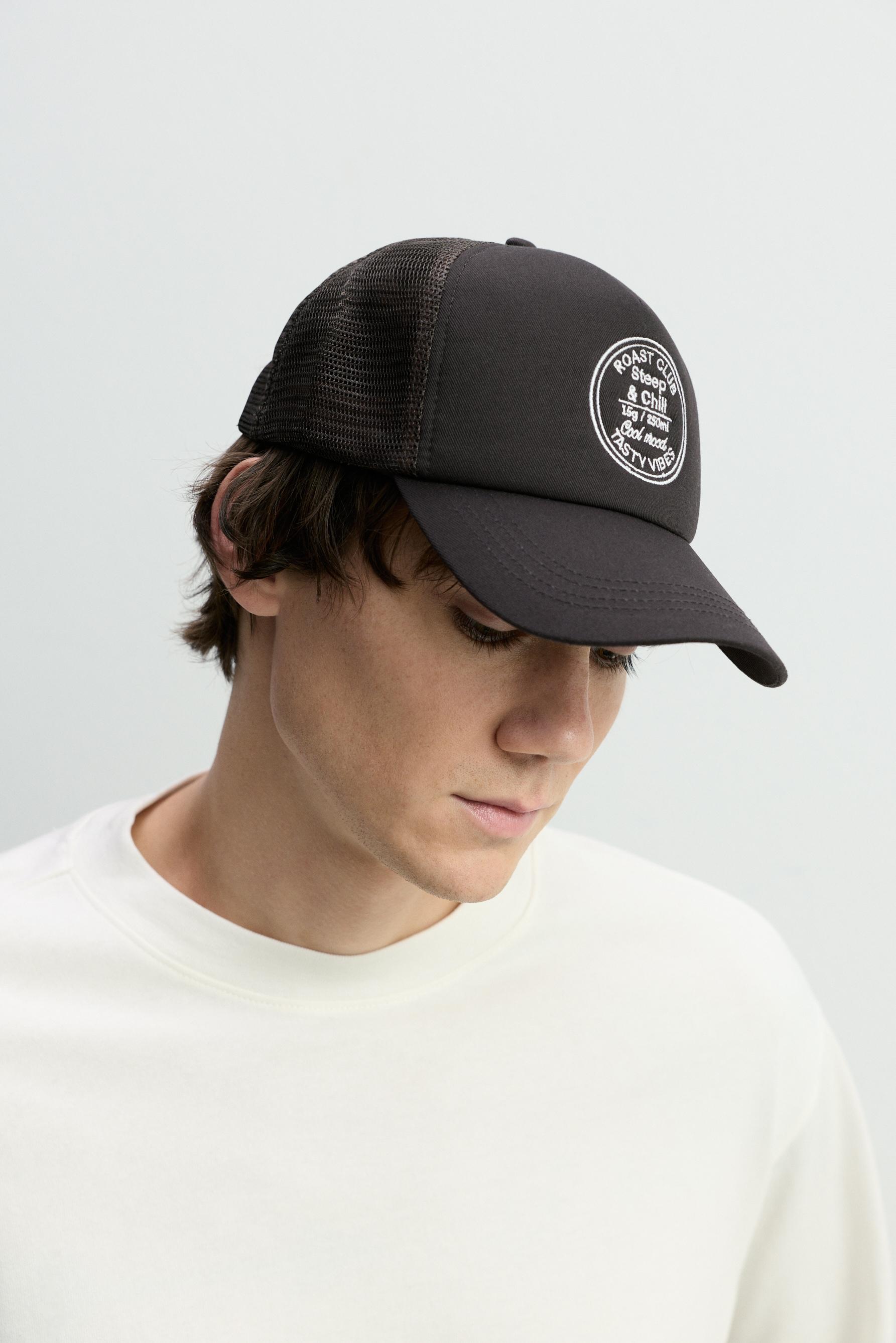 Gorra rejilla bordado