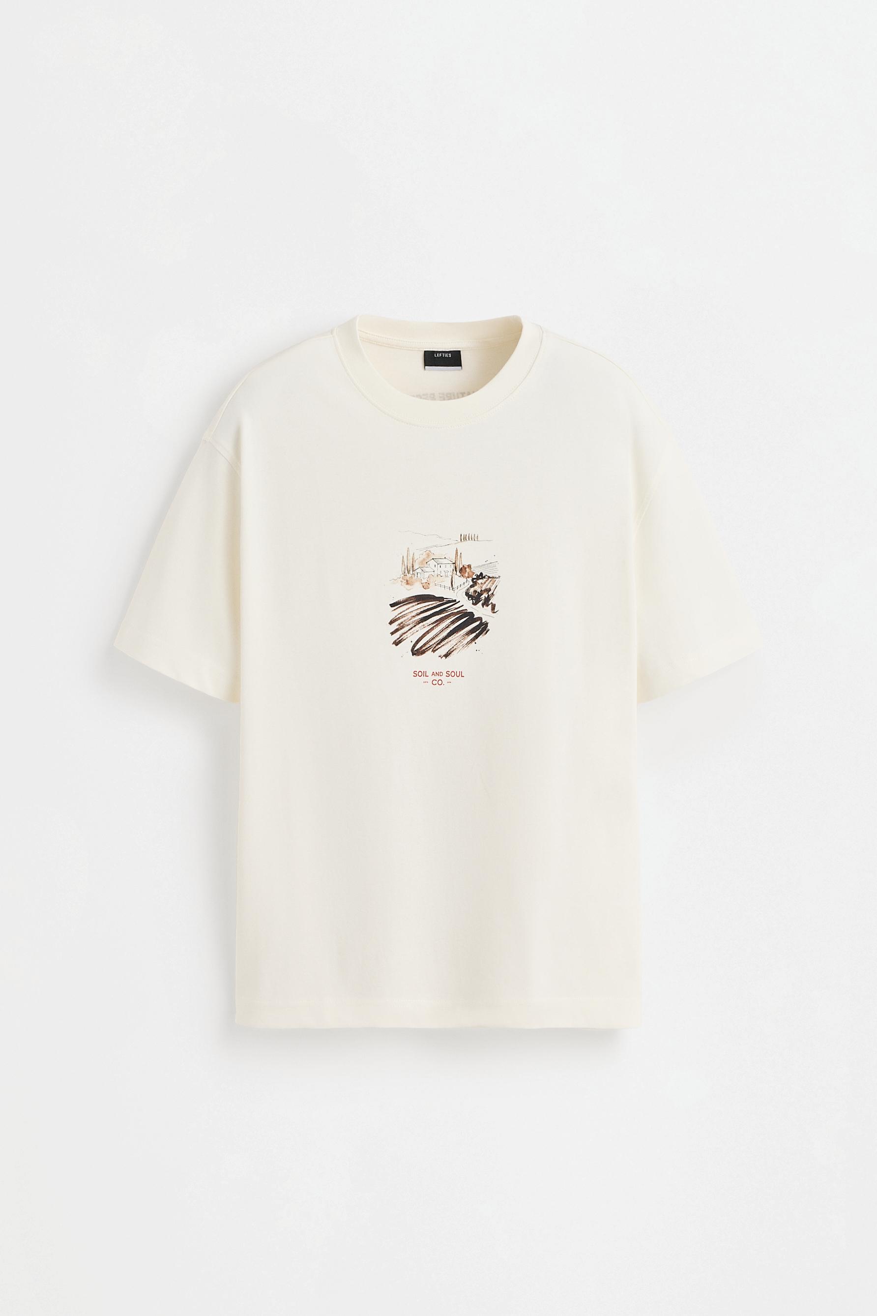 Printed T-shirt — OFF WHITE