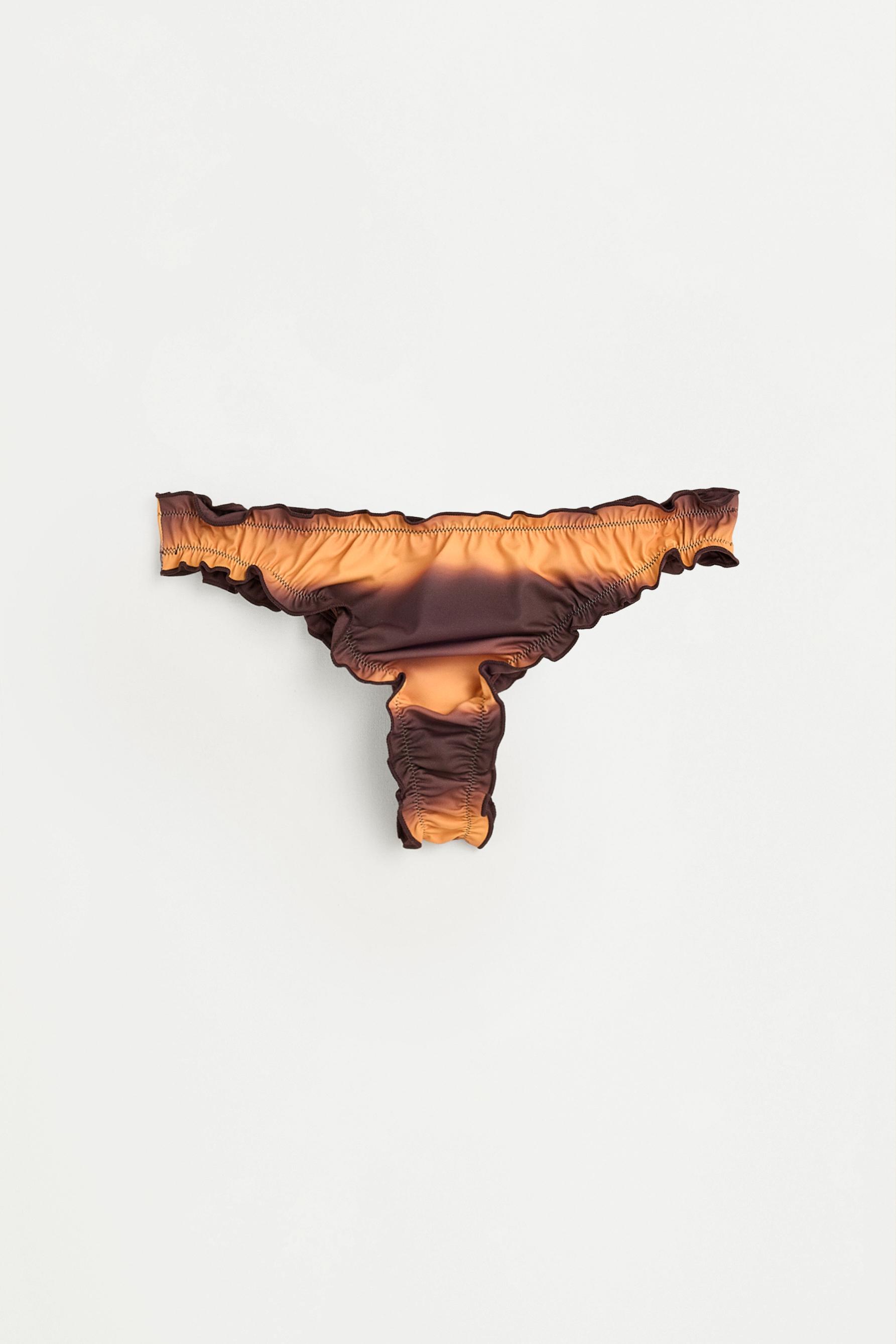 Braguita de bikini tanga estampado tie dye