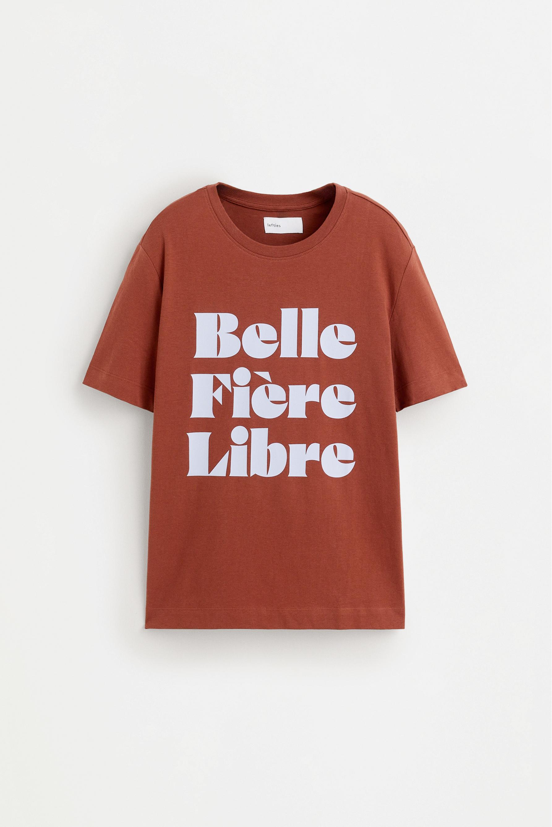 Printed T-shirt — RUSSET