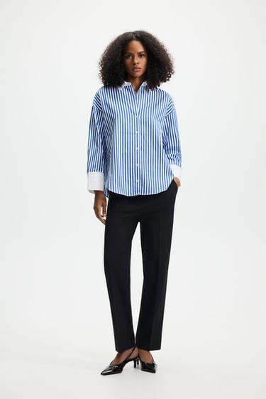Striped shirt — MEDIUM BLUE 2