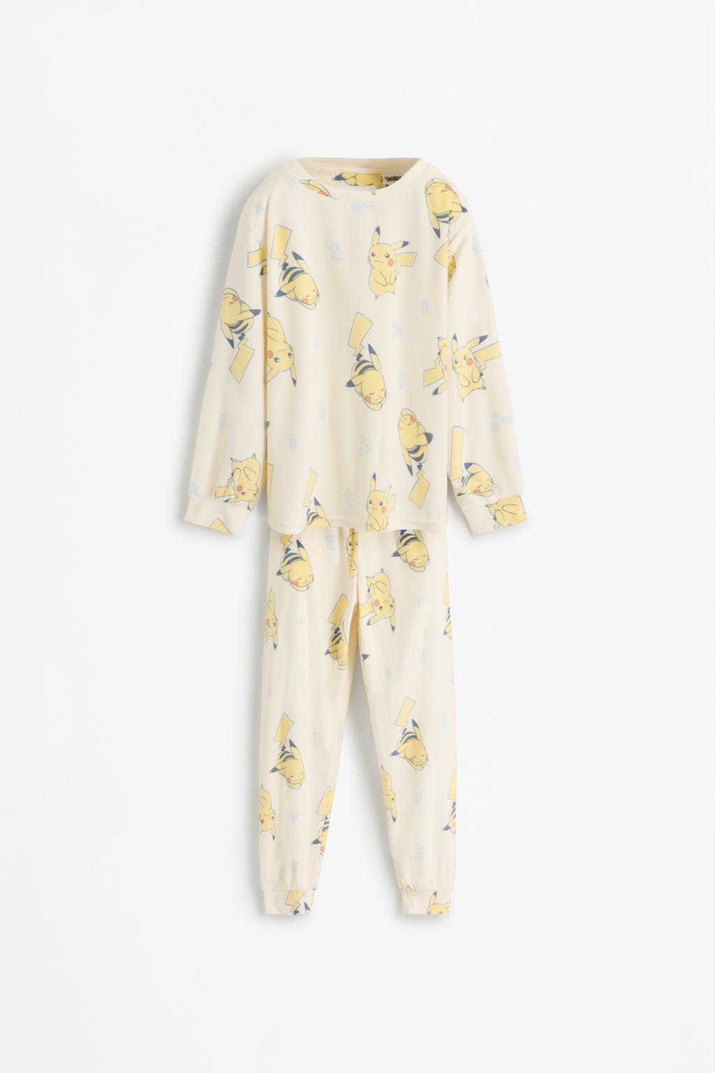 Pijama Pikachu Pokémon™ aterciopelado