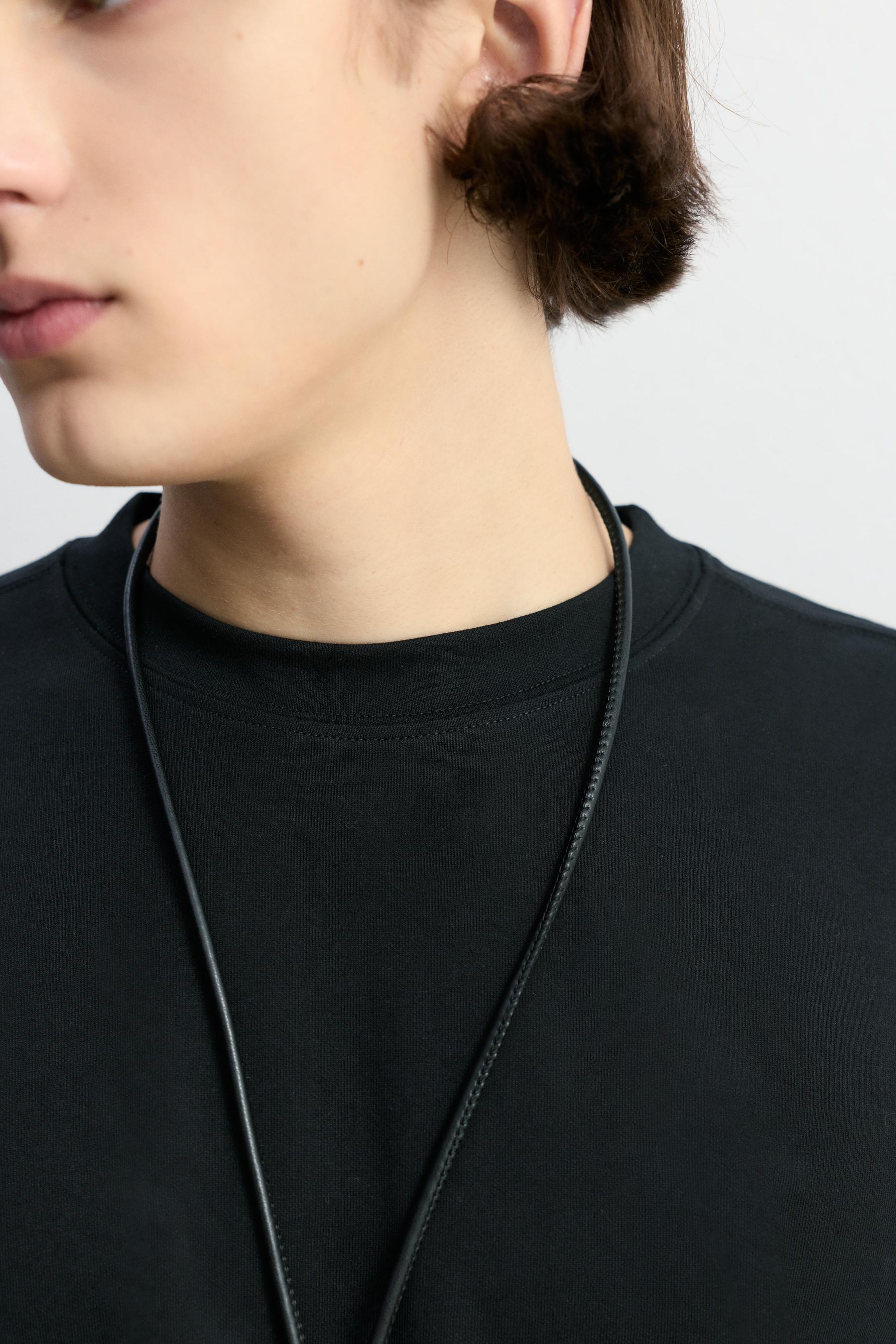 Soft Interlock T-shirt — BLACK