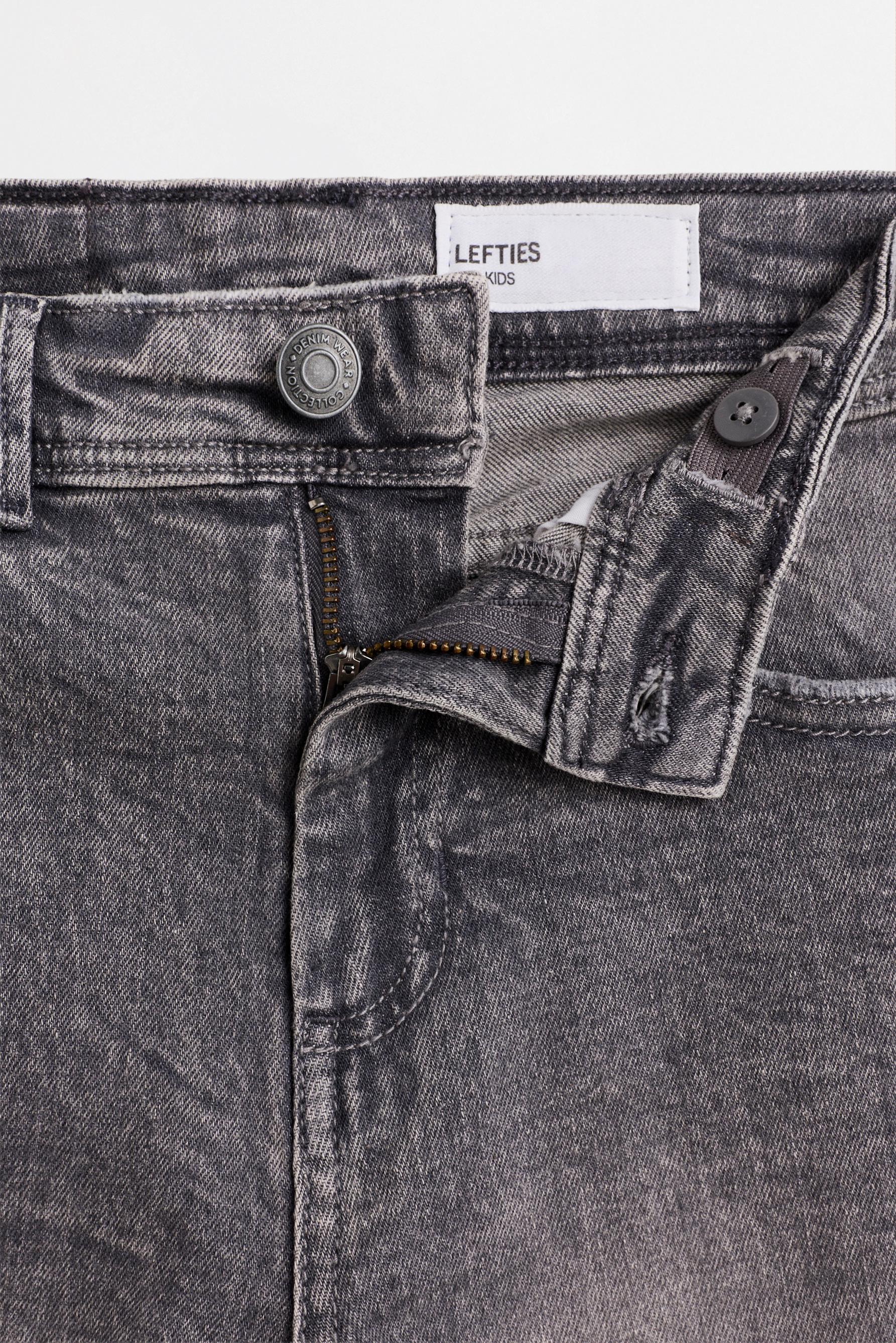 Faded skinny jeans — MEDIUM GREY