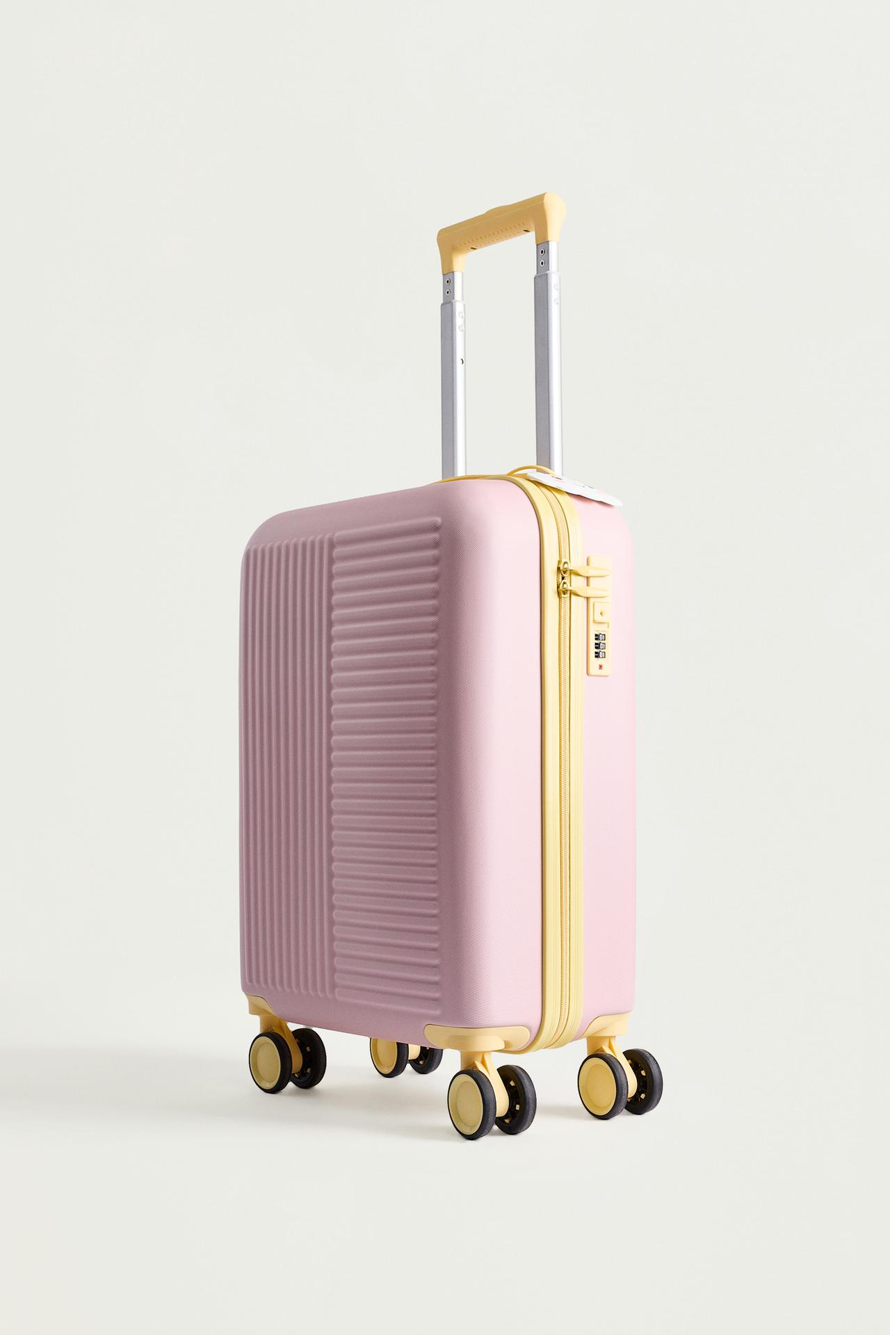 Carry-on suitcase — PASTEL PINK