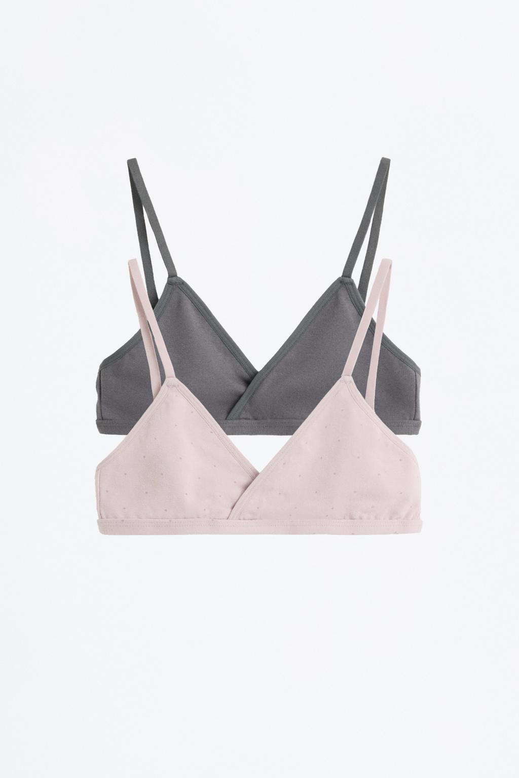 Conjunto 2 tops sem costuras estampados