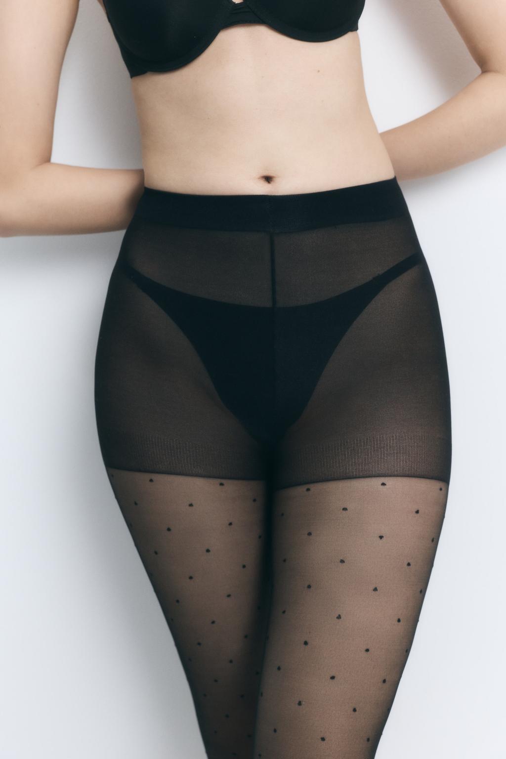 Pack 2 collants bolinhas 20 DEN
