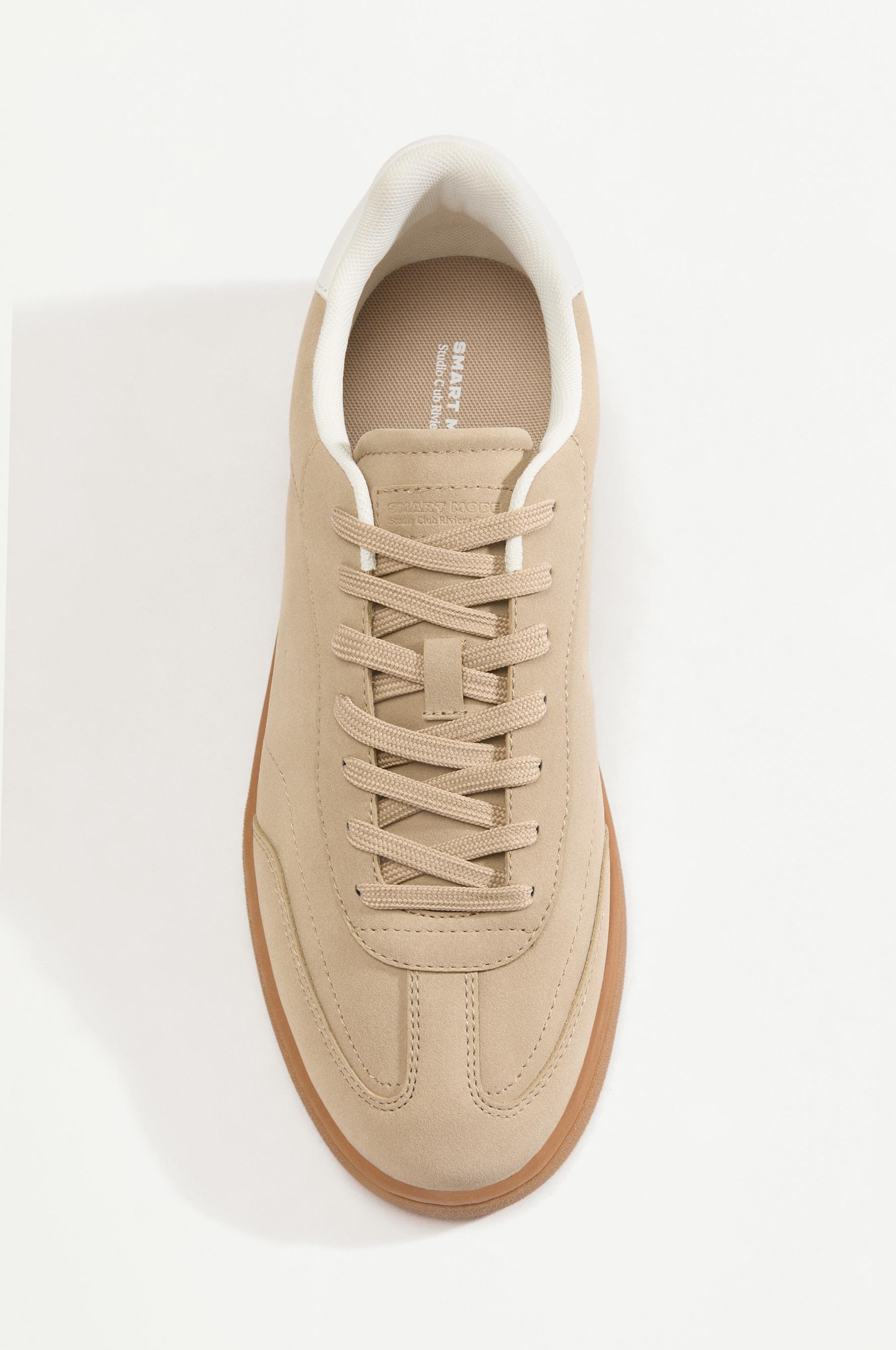 Retro sneakers — BEIGE