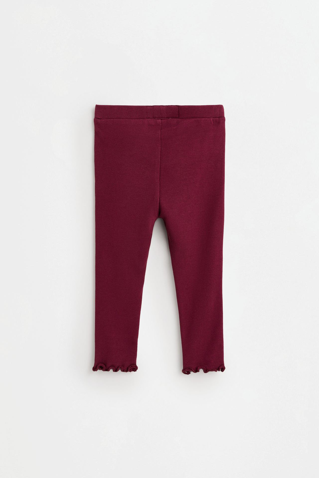 Pack of 2 ribbed leggings — DUSTY PINK