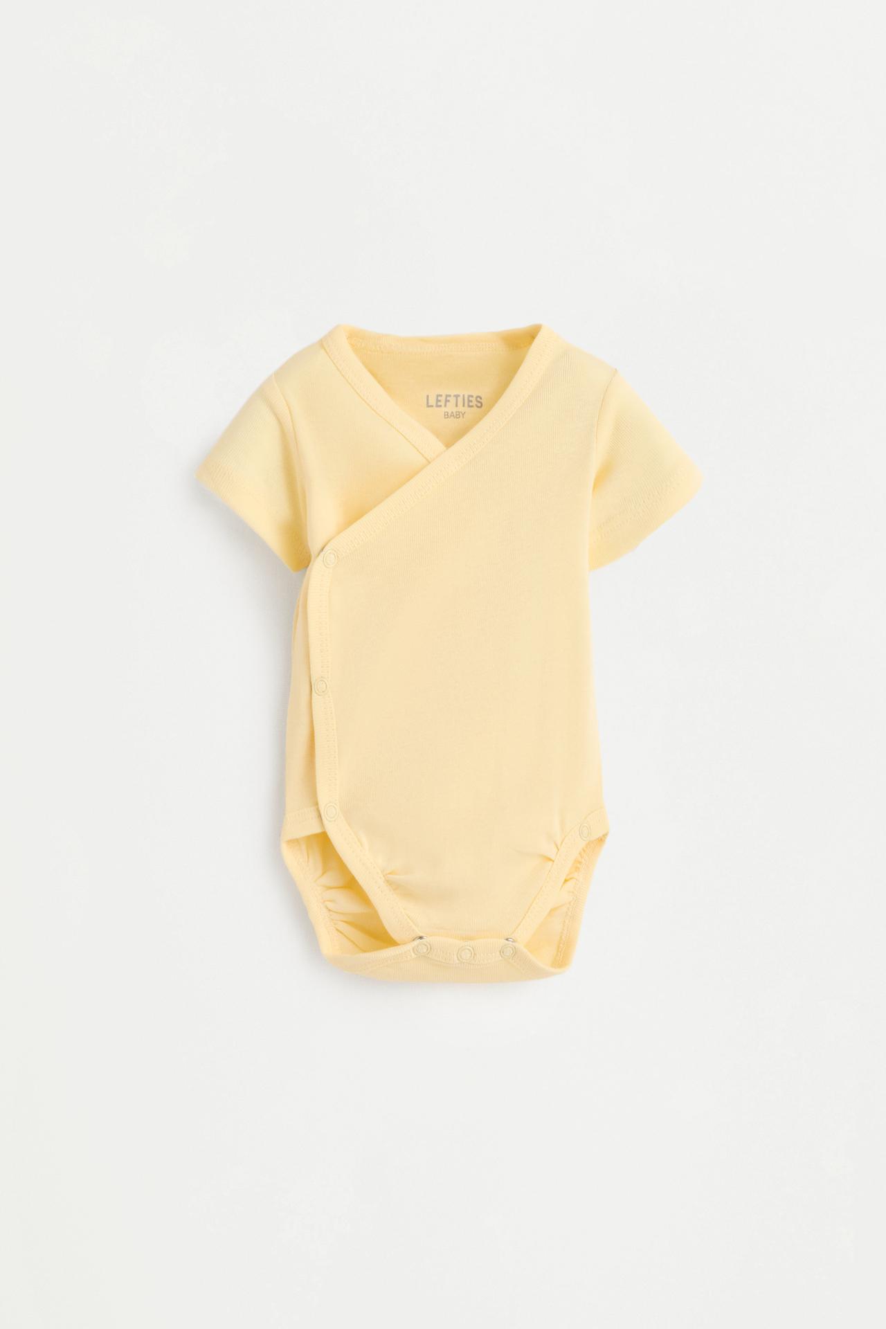 Pack of 2 combined crossover bodysuits — WATER GREEN