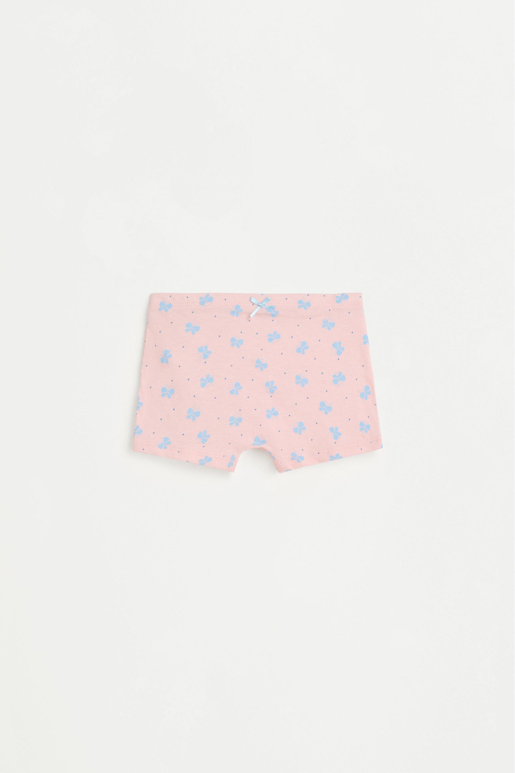 5-pack of printed boxer briefs — CORAL PINK